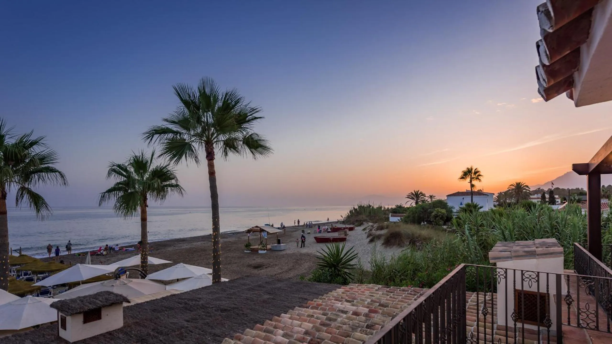 Sea view in The Residence by the Beach House Marbella