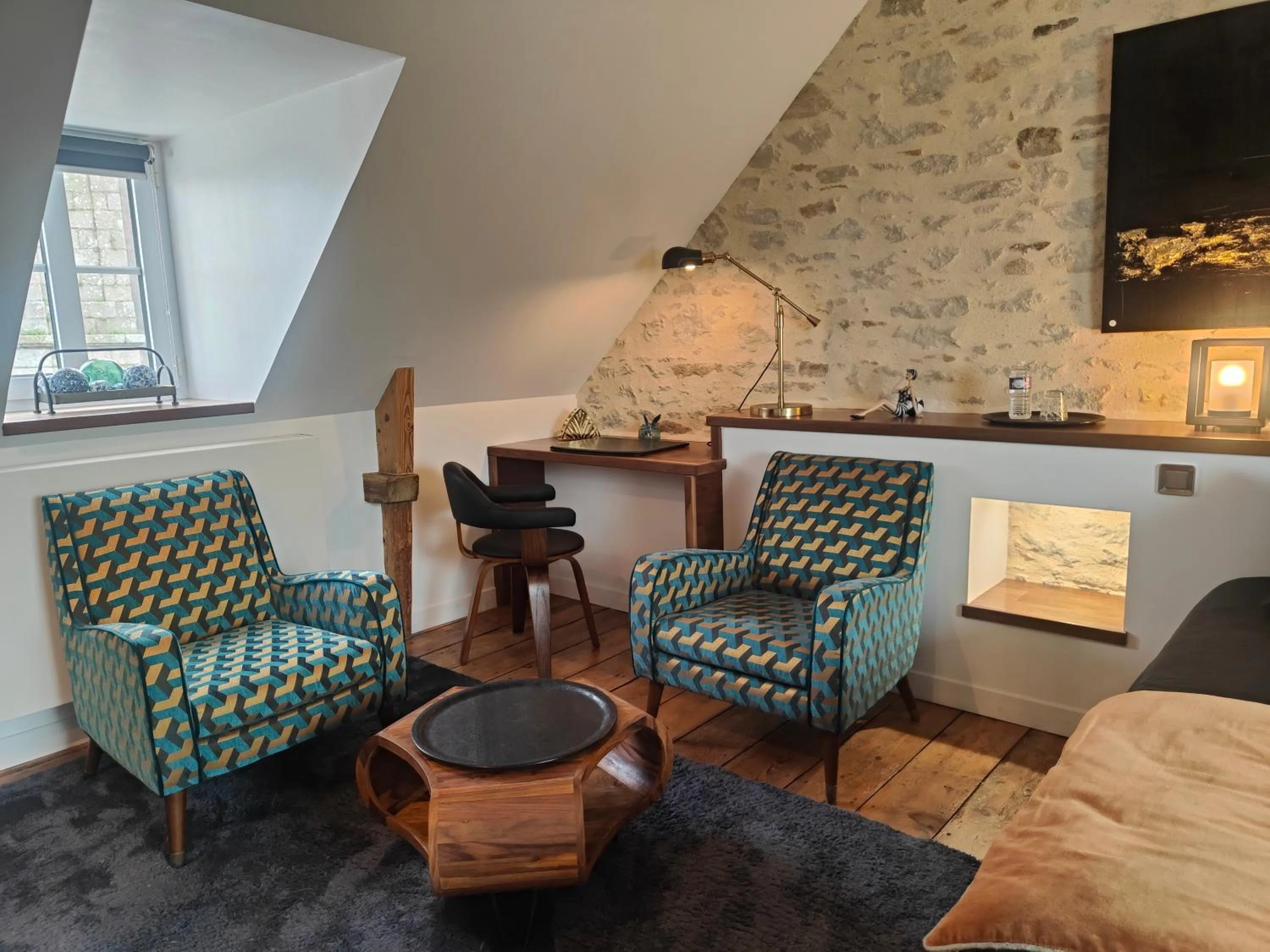 Living room in Le Vieux Couvent & SPA