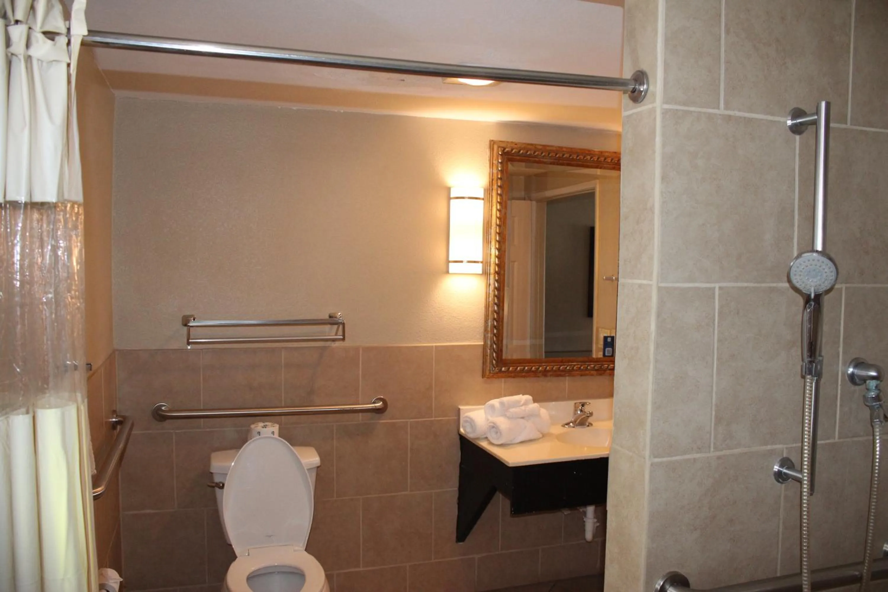 Bathroom in Travelodge by Wyndham Blythe