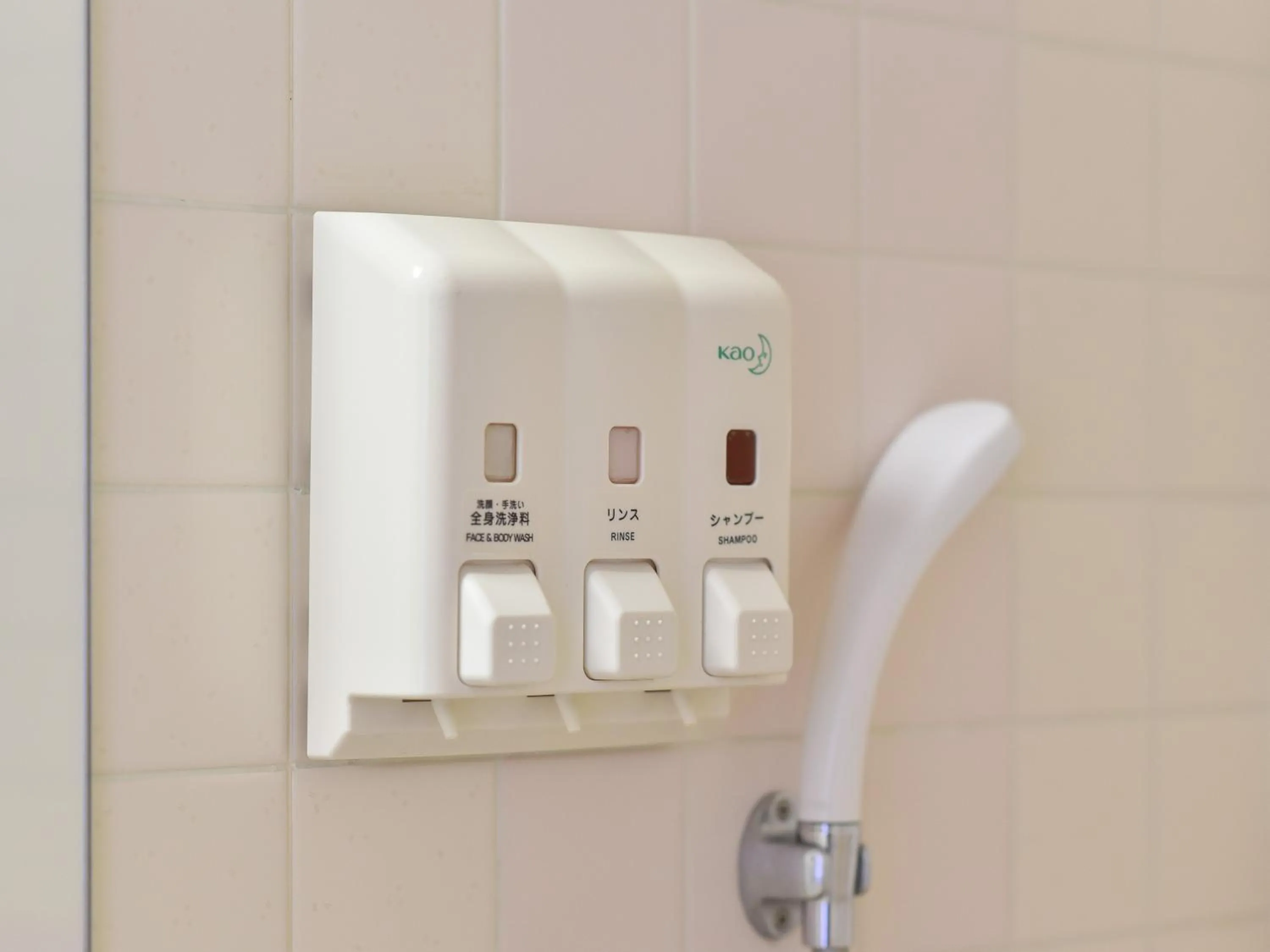 Shower in Yokkaichi City Hotel Annex