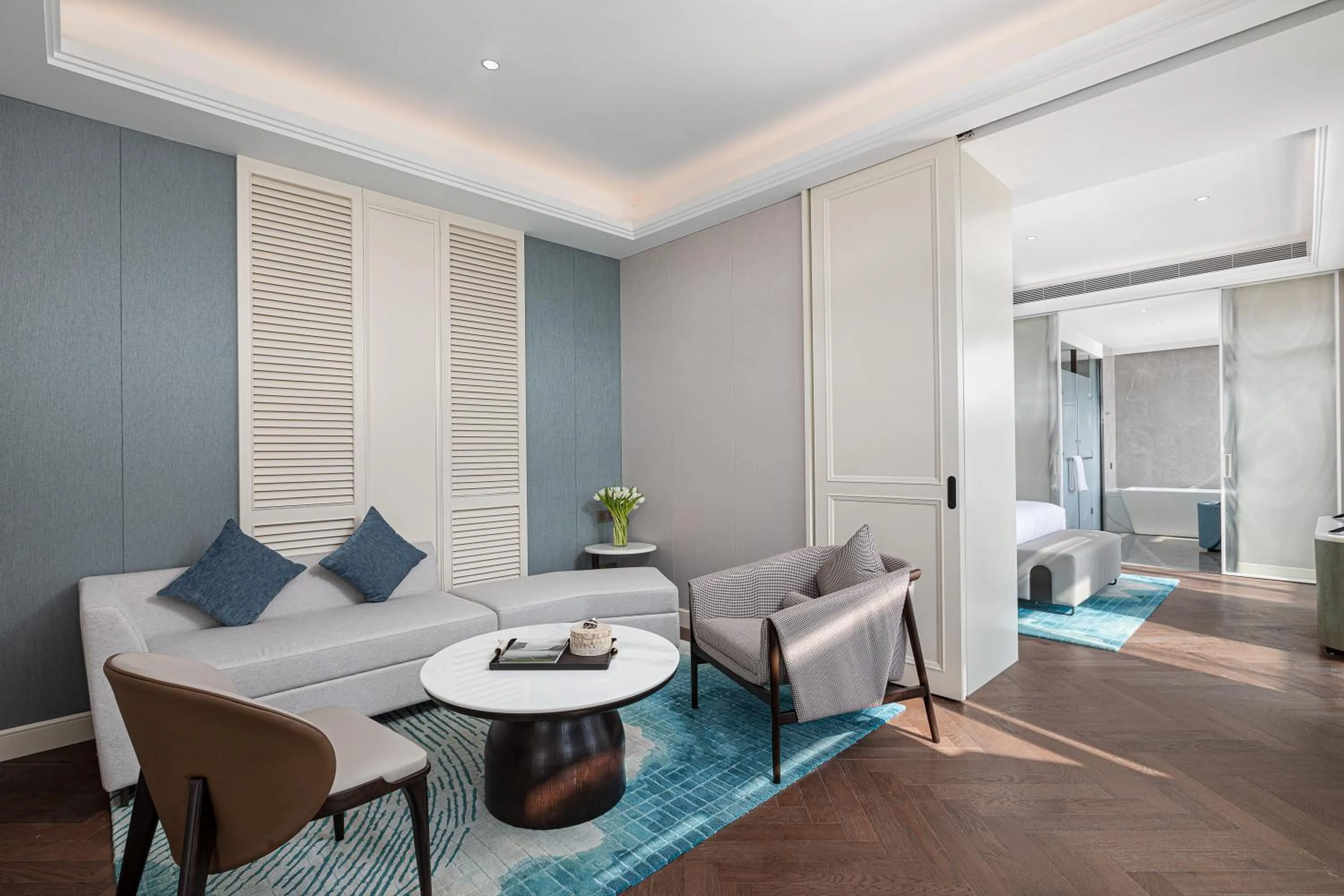 Living room in Yuehua Hotel Xiamen Seaside Hotel