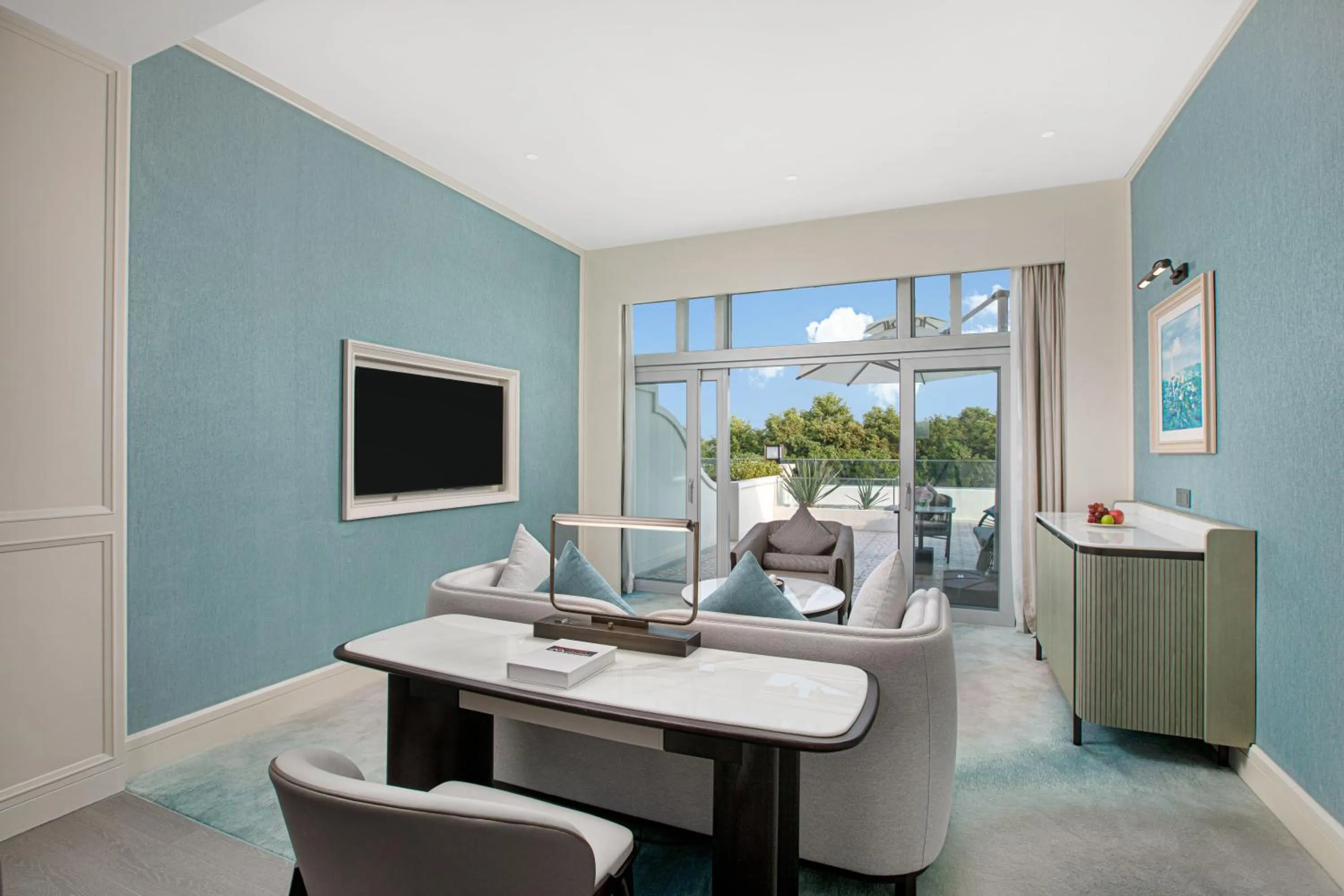 Seating area in Yuehua Hotel Xiamen Seaside Hotel