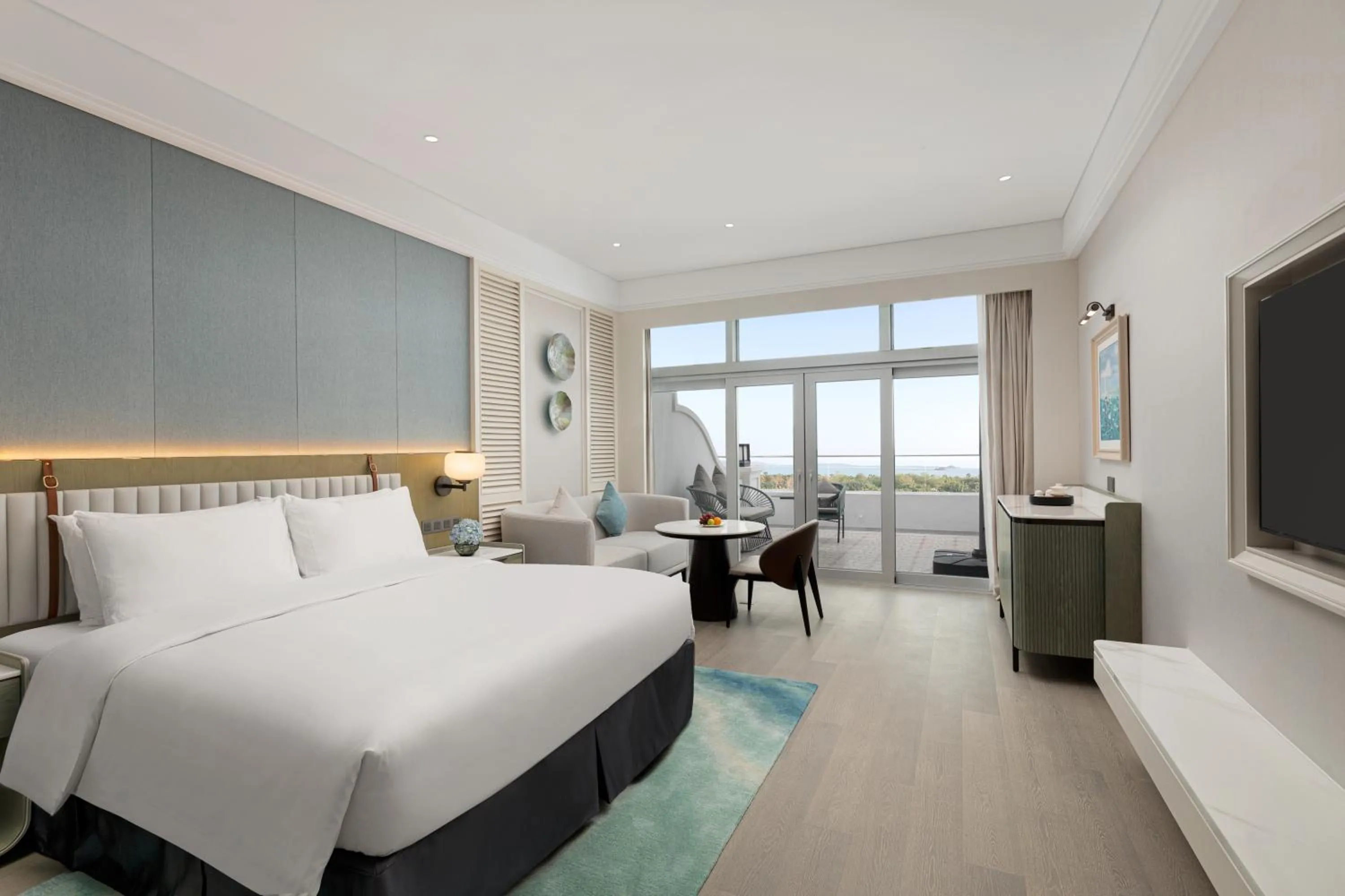 Bedroom, Bed in Yuehua Hotel Xiamen Seaside Hotel