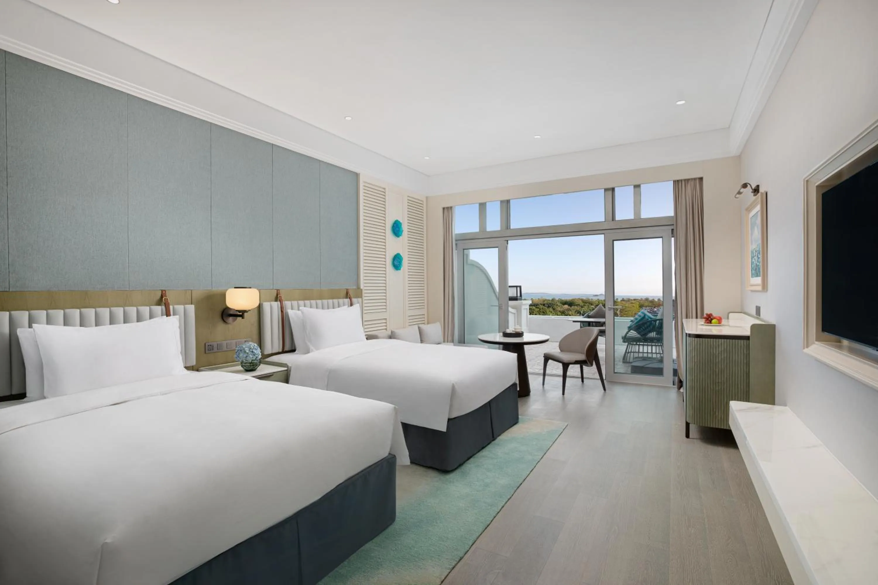 Bed in Yuehua Hotel Xiamen Seaside Hotel