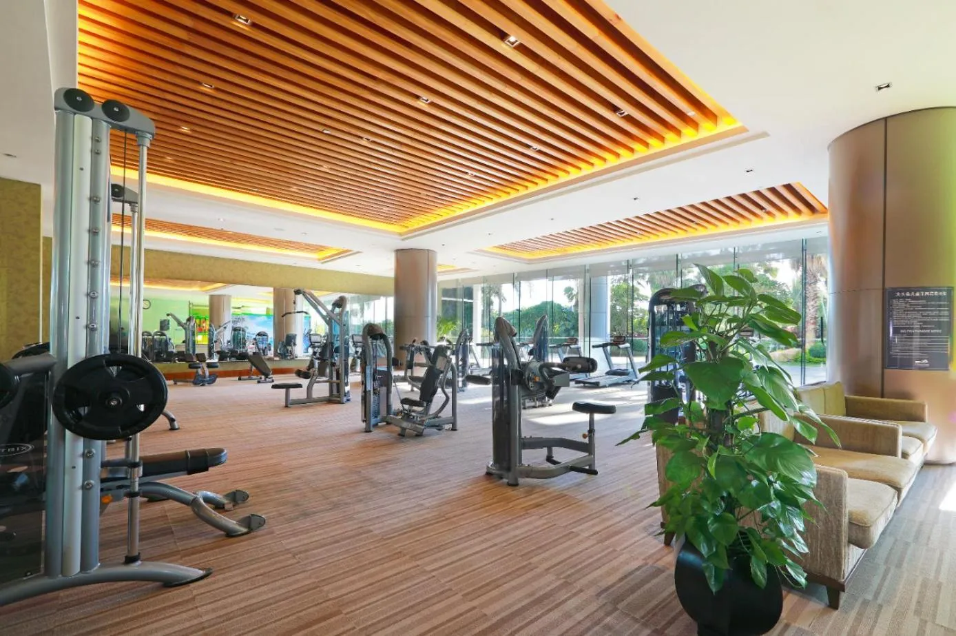 Fitness centre/facilities in Xiamen International Conference Center Hotel Prime Seaview Hotel