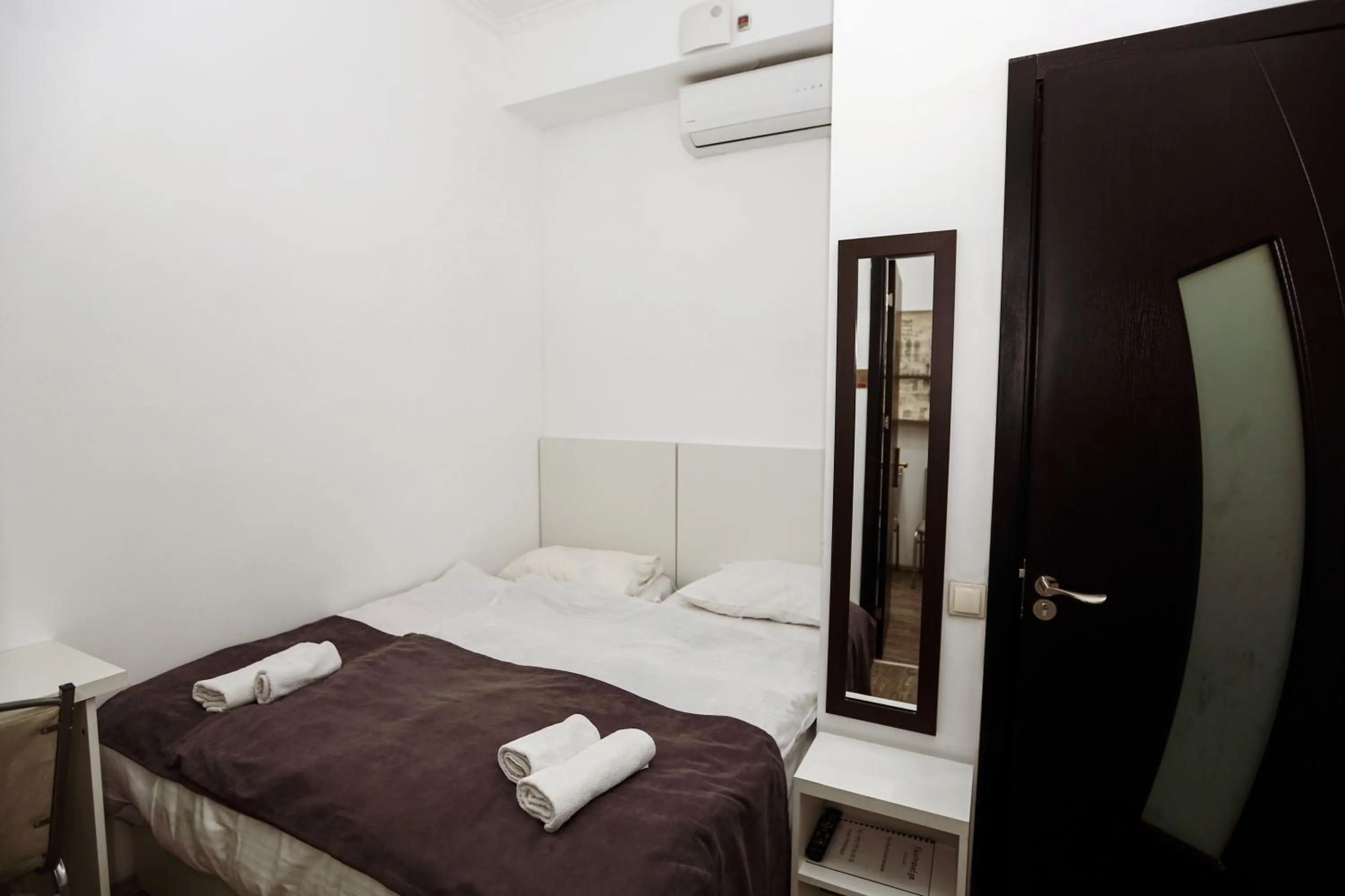 Bed in Hotel Rustaveli 36