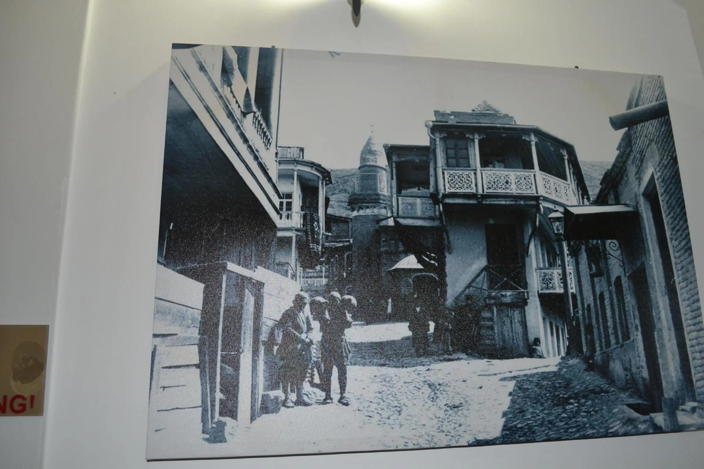 Decorative detail in Hotel Rustaveli 36