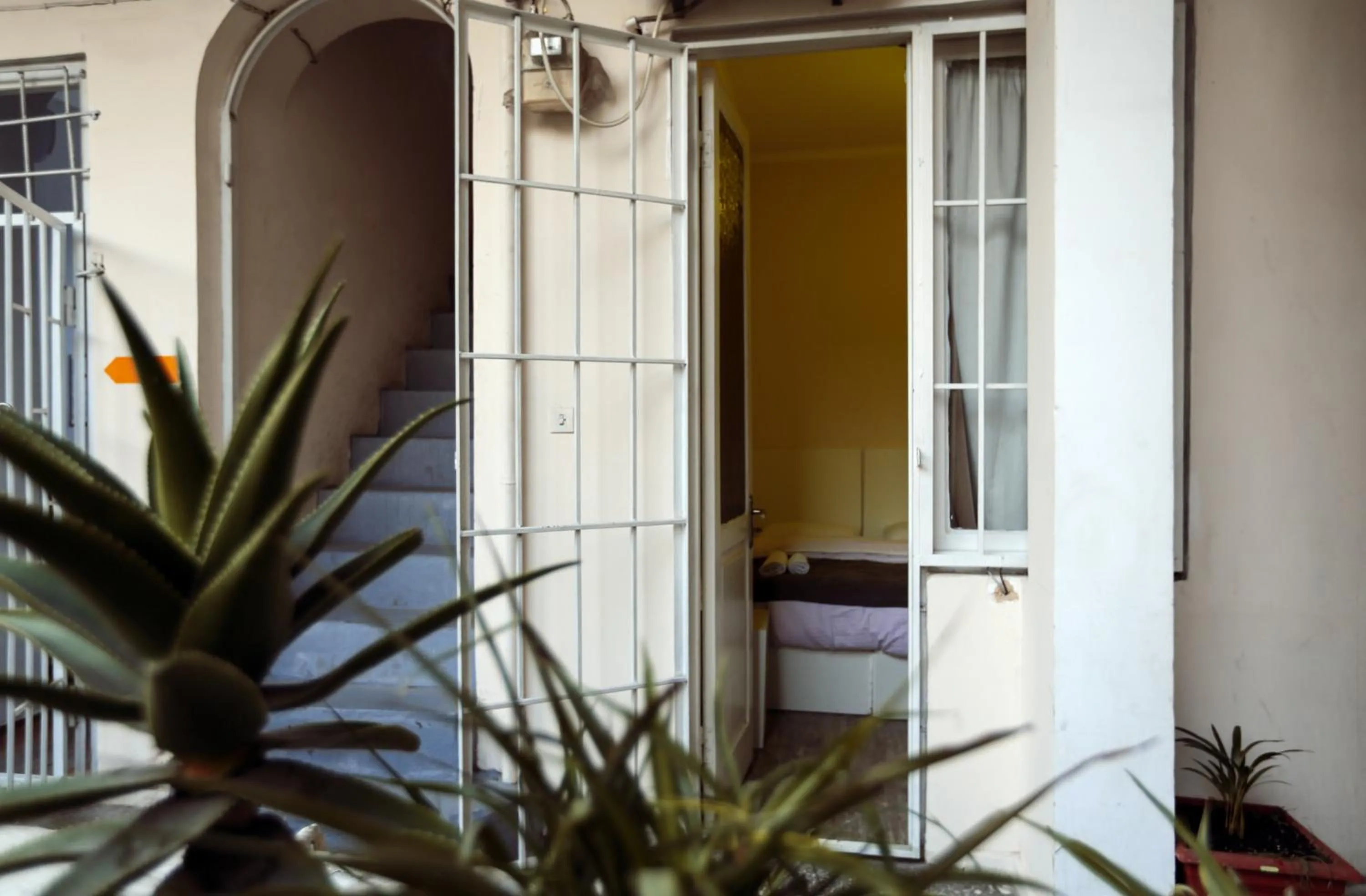 Patio in Hotel Rustaveli 36