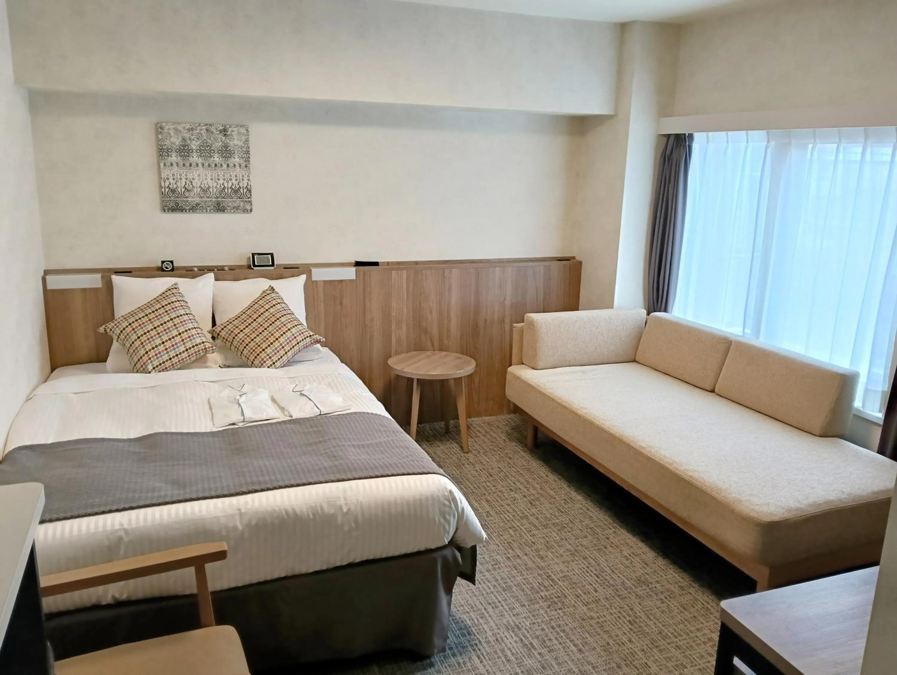 Photo of the whole room, Bed in HOTEL MYSTAYS Kiyosumi Shirakawa
