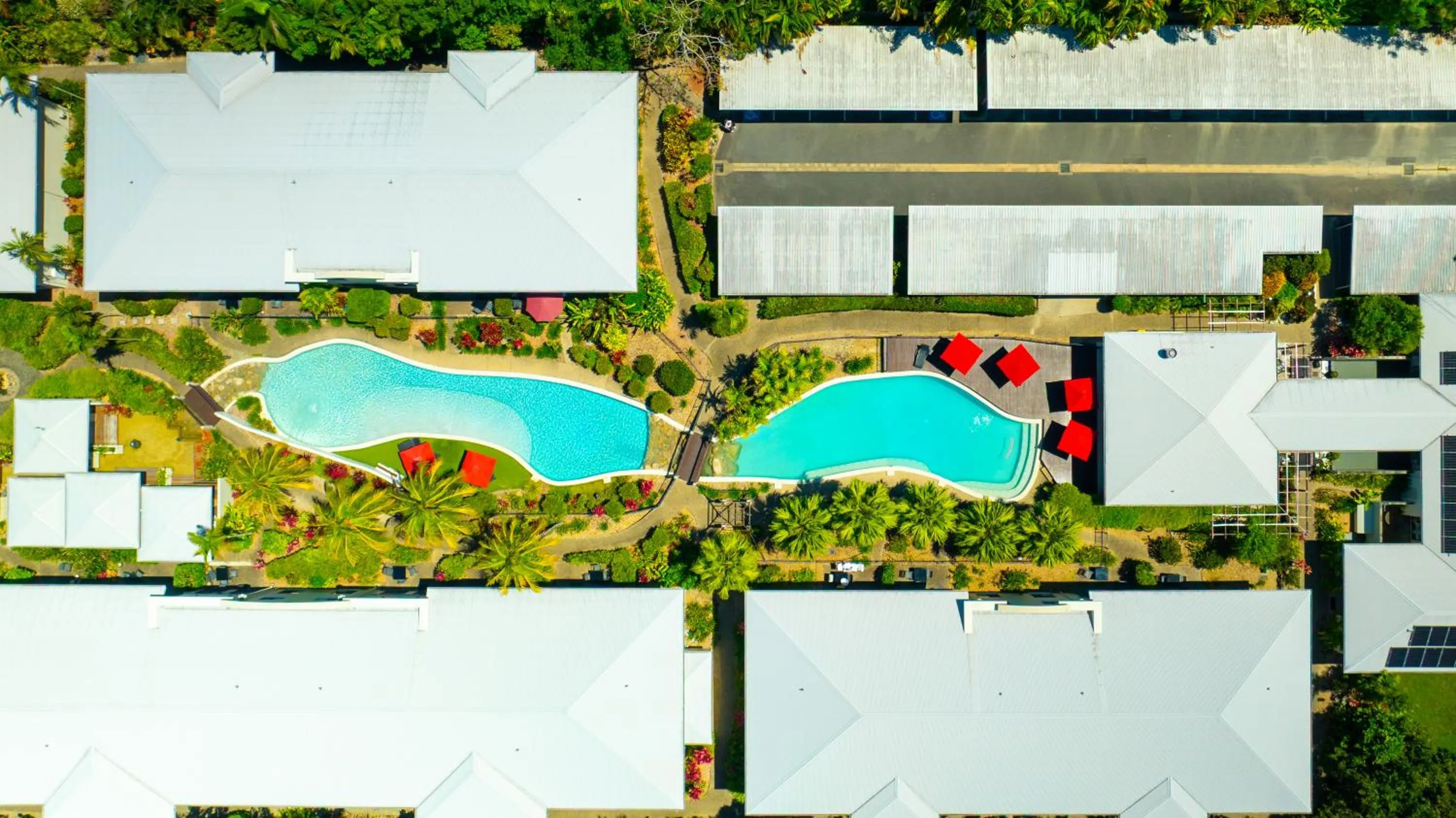 Property building in Mango Lagoon Resort & Wellness Spa