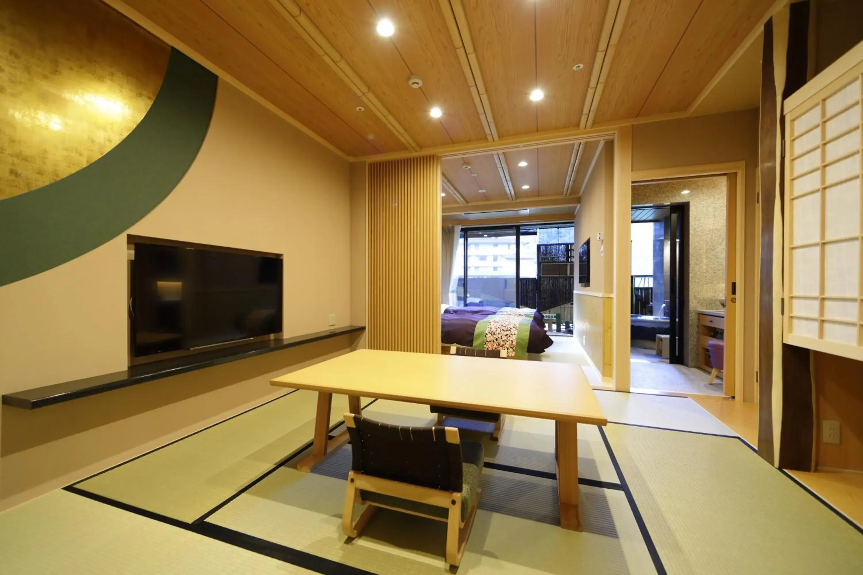 Japanese and Western style room with open-air bath - Non-smoking in Hotel Nanpuso Japanese and Western style room with open-air bath - Non-smoking in Hotel Nanpuso