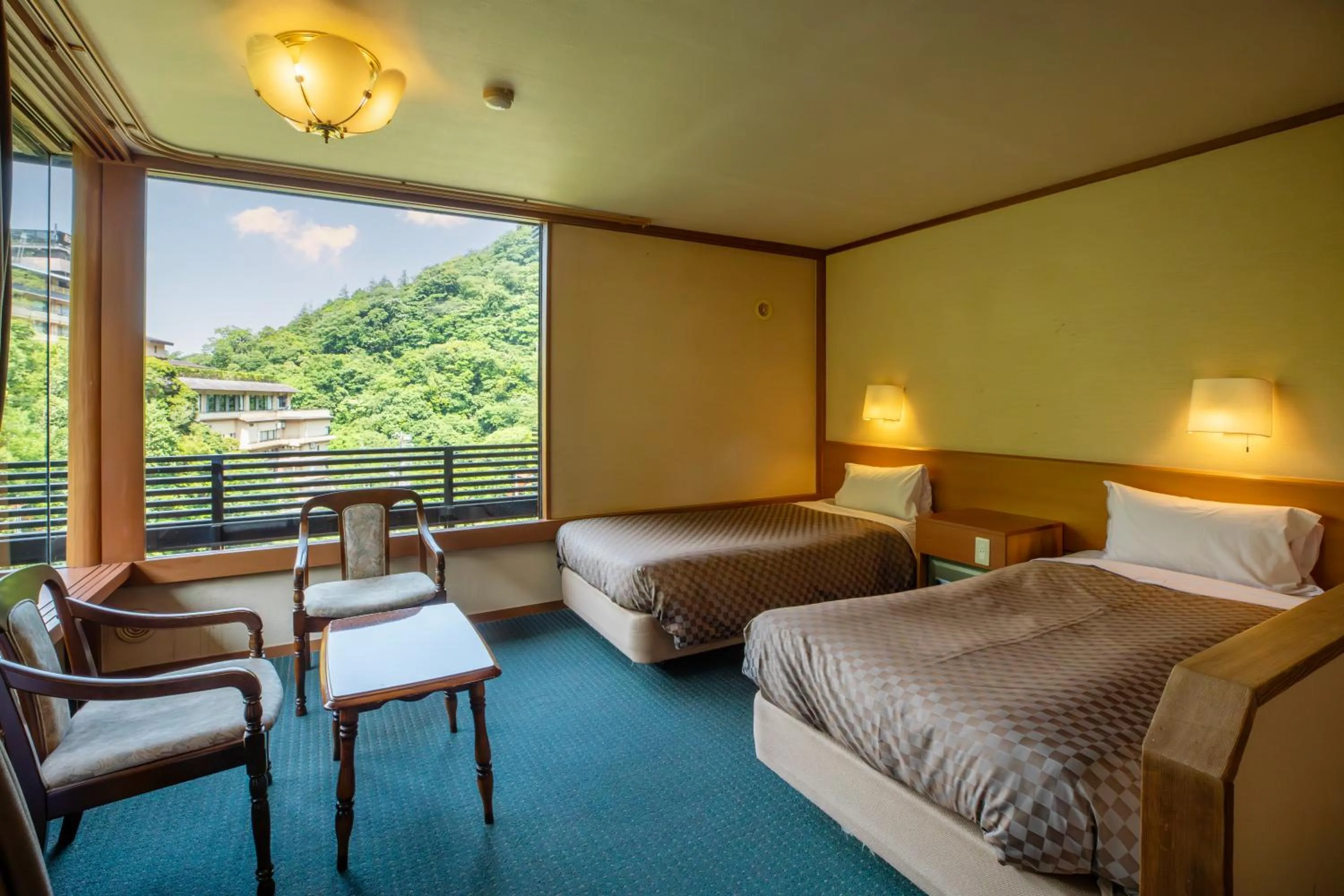 Bed in Hotel Nanpuso