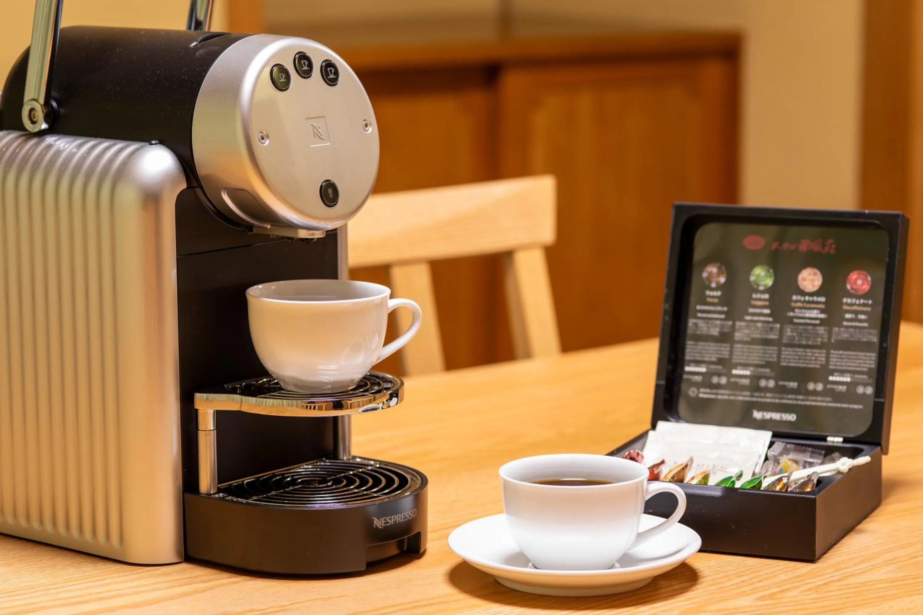 Coffee/tea facilities in Hotel Nanpuso