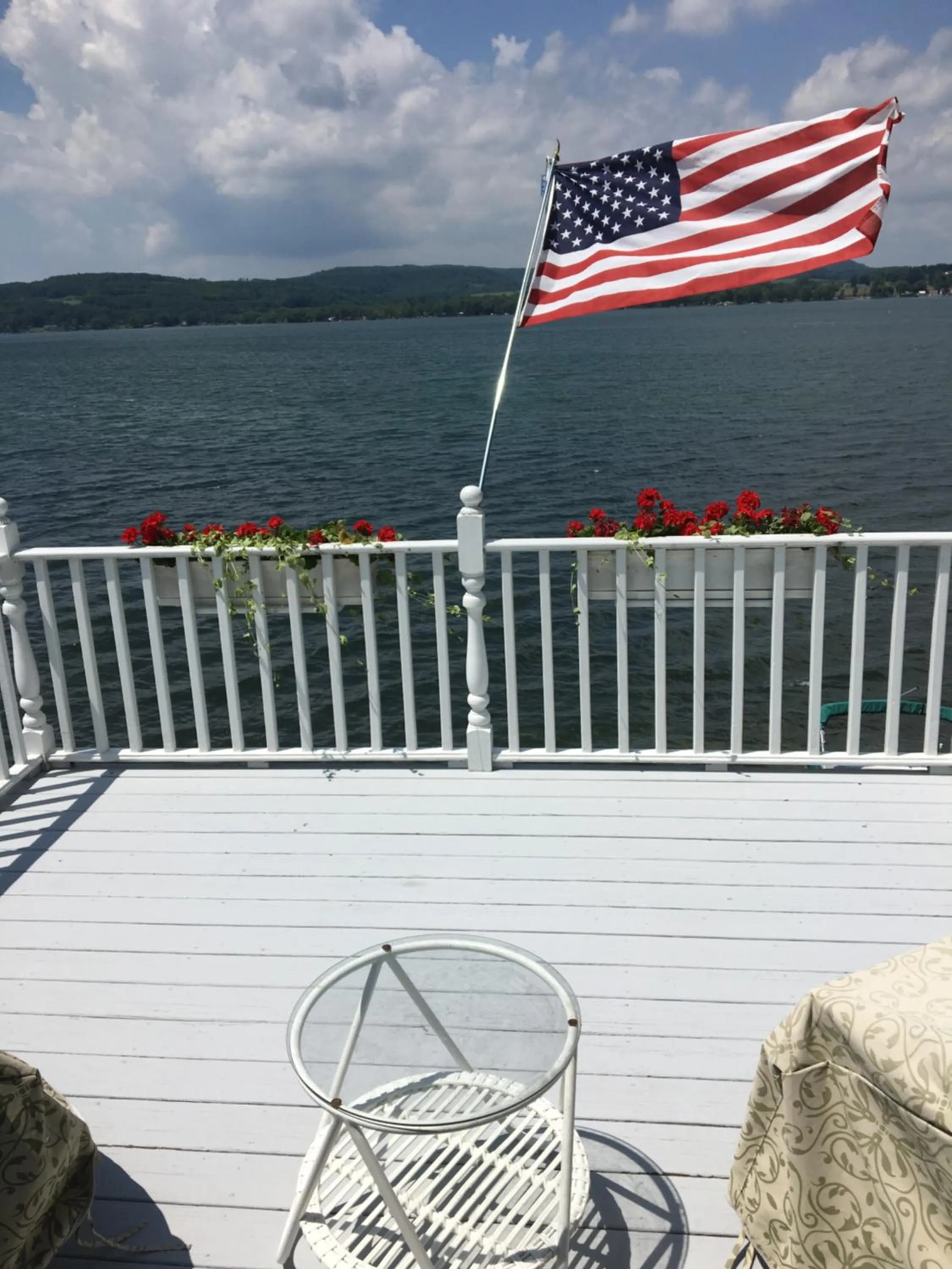 Balcony/Terrace in Chateau du Lac