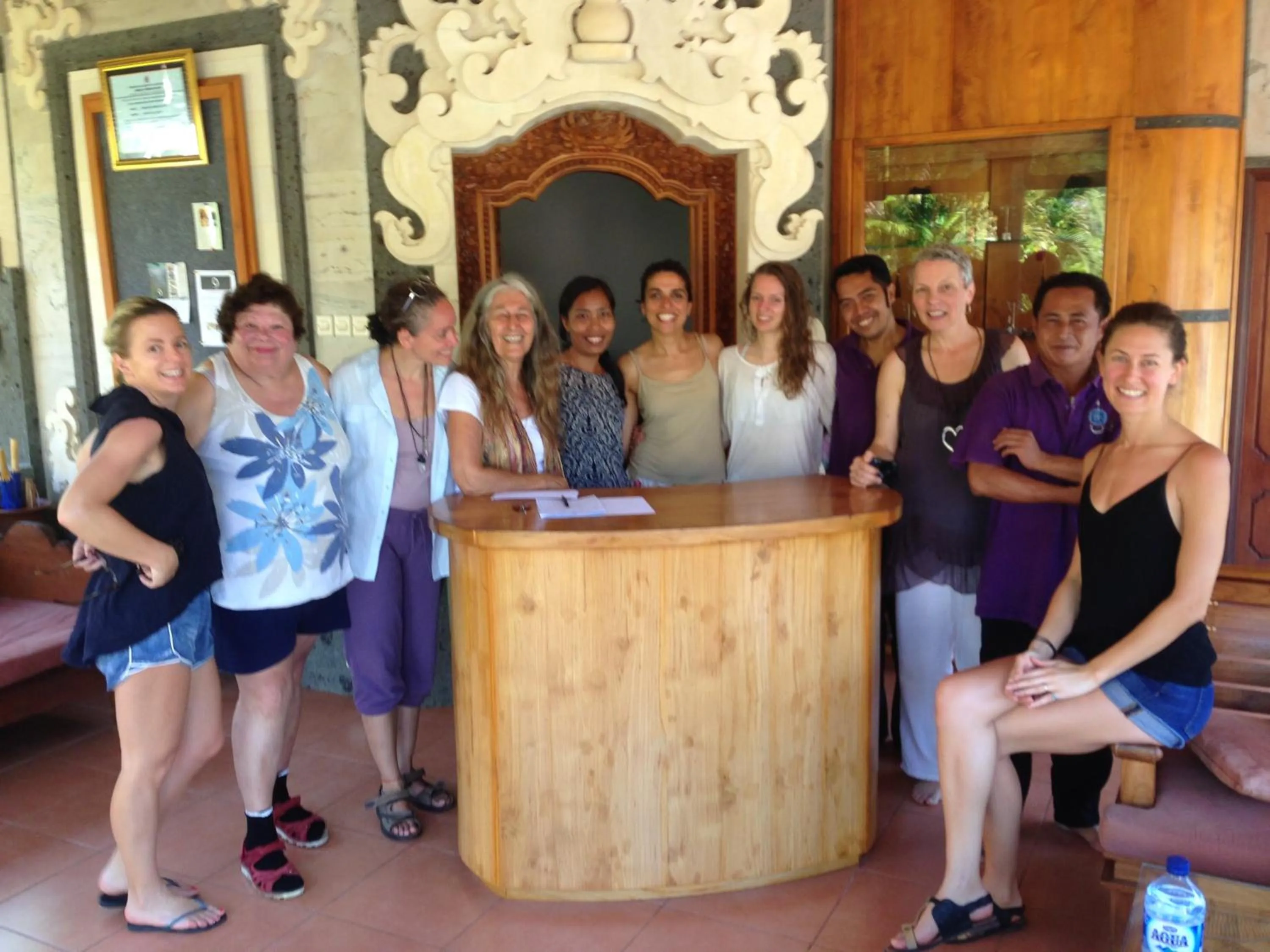 group of guests in Nirarta Center For Living Awareness