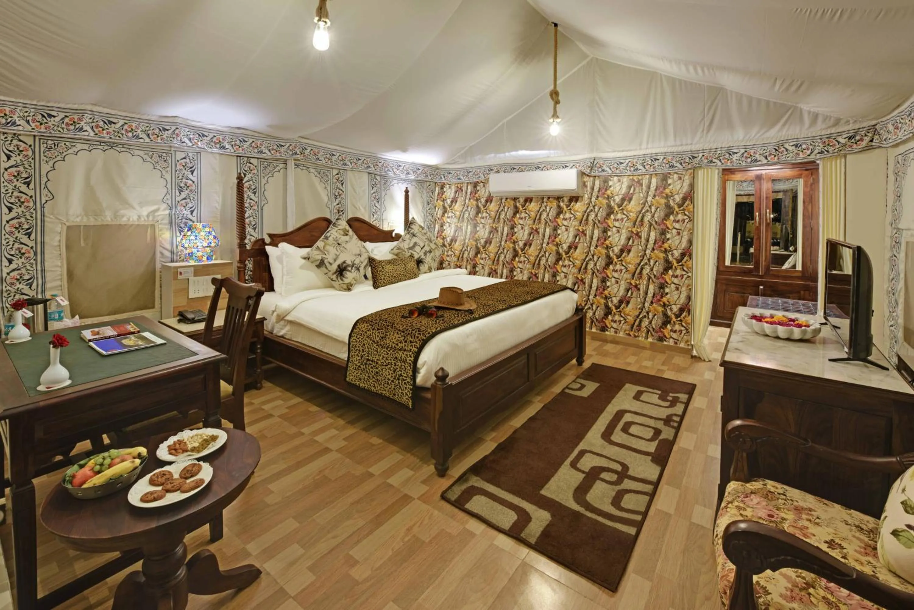 Photo of the whole room, Bed in Gir Lion Safari Camp by Trulyy, Sasan Gir