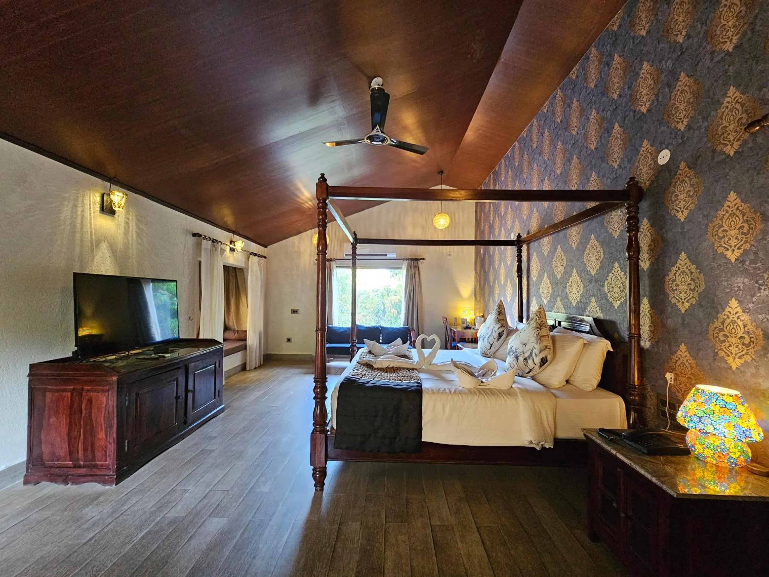 Bed in Gir Lion Safari Camp by Trulyy, Sasan Gir