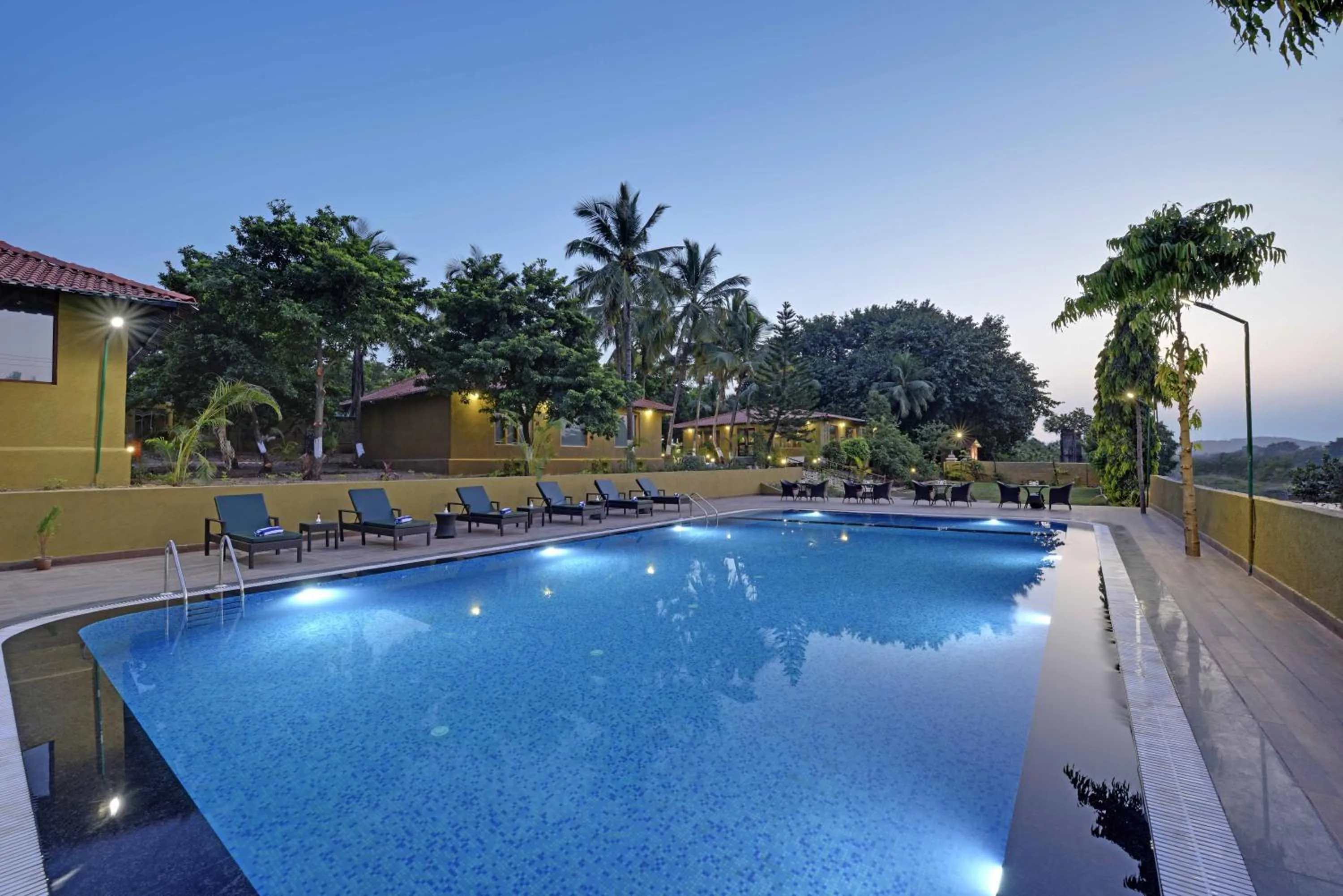 Swimming pool in Gir Lion Safari Camp by Trulyy, Sasan Gir