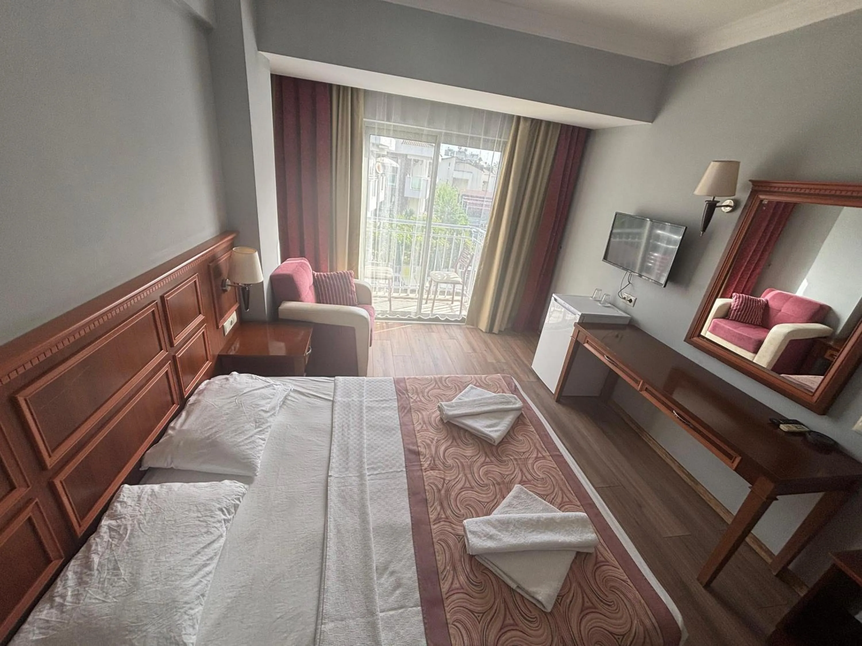 Photo of the whole room, Bed in Grand Nar Hotel