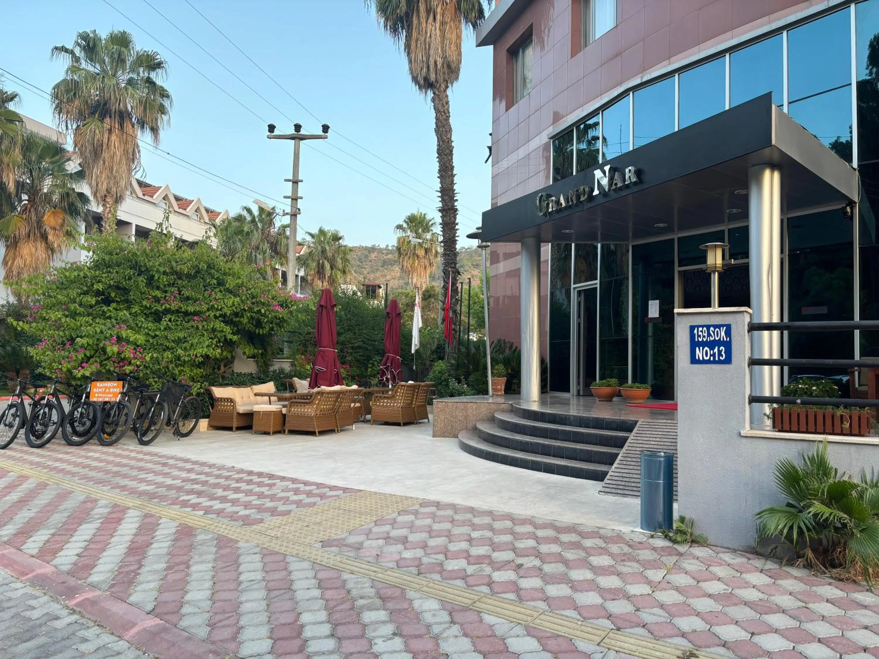 Property building in Grand Nar Hotel