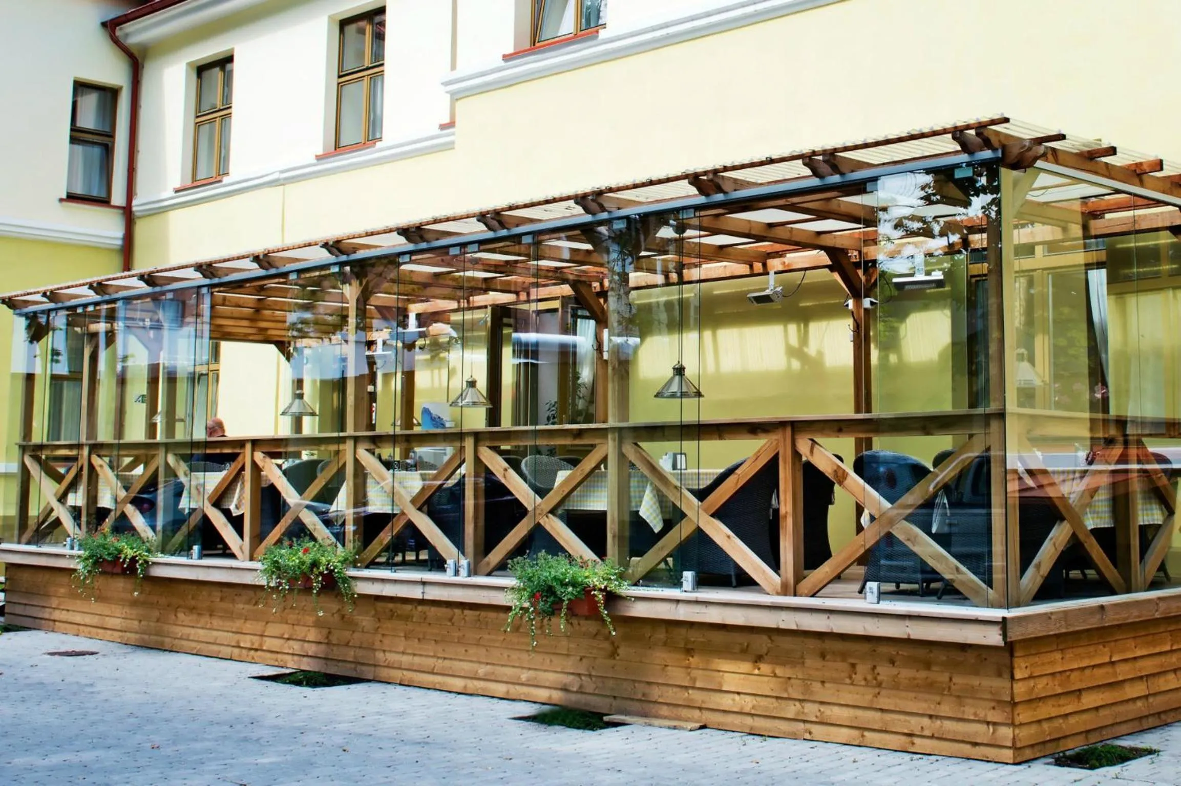 Balcony/Terrace in Memel Hotel