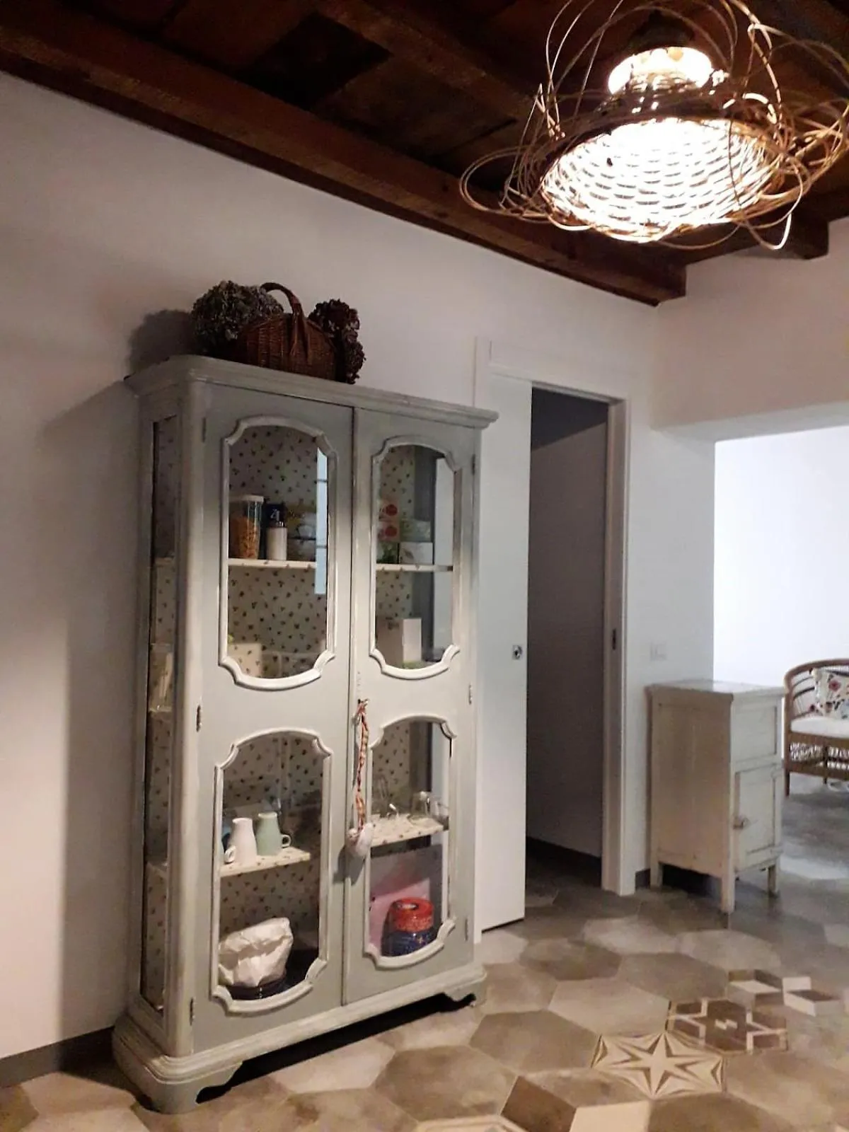 Communal lounge/ TV room in B&B Castellani