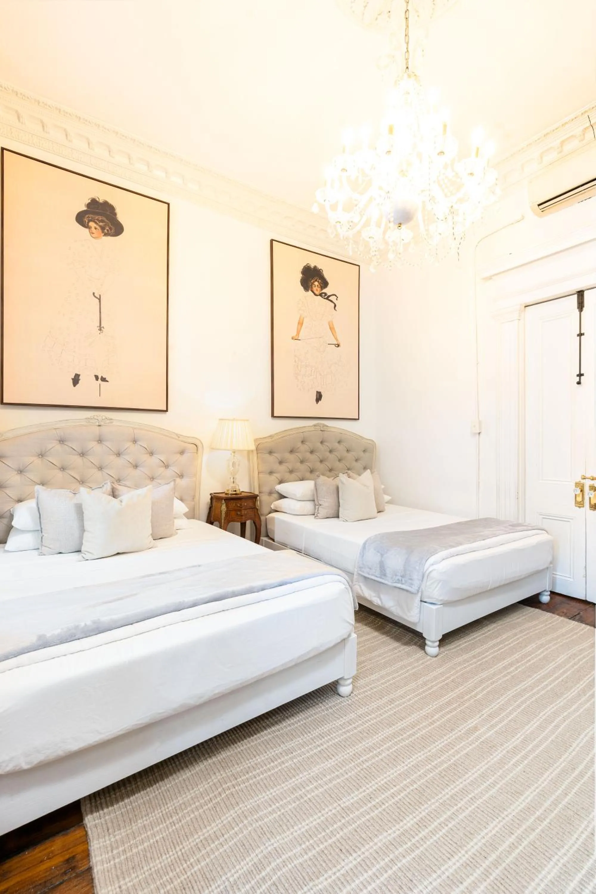 Bed in French Quarter Mansion