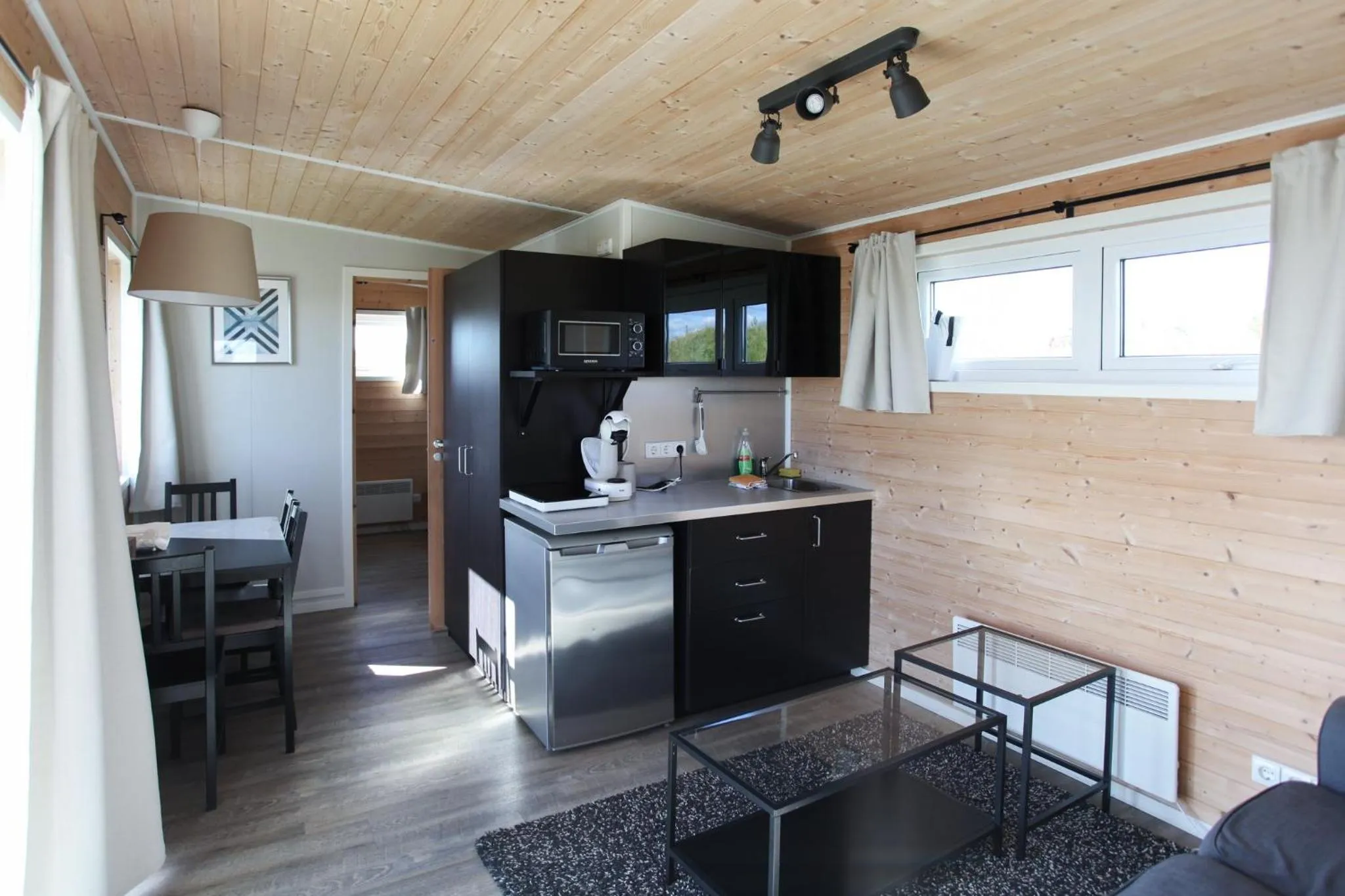 Kitchen or kitchenette in Hestheimar