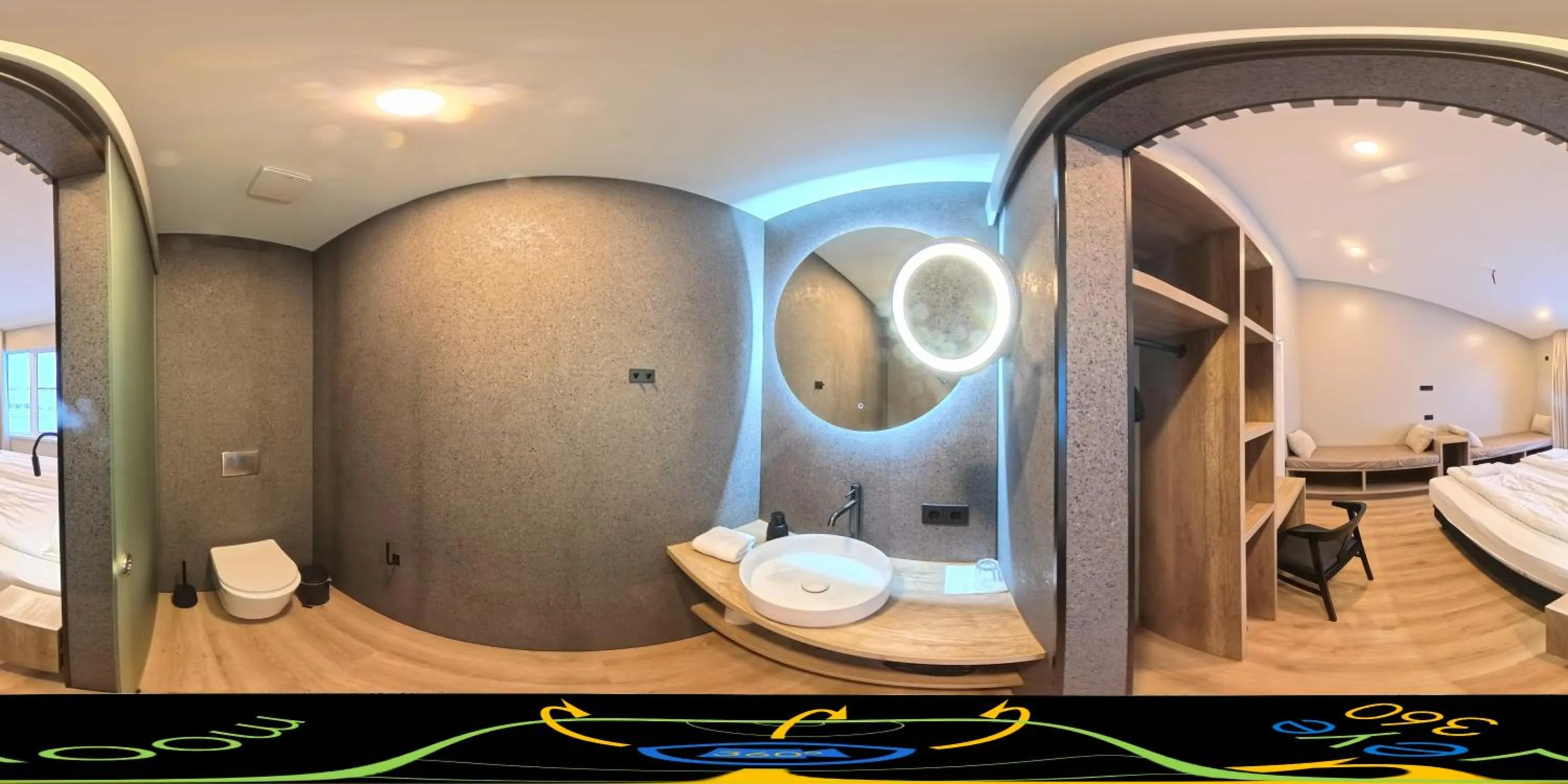 Toilet, Bed in Hestheimar