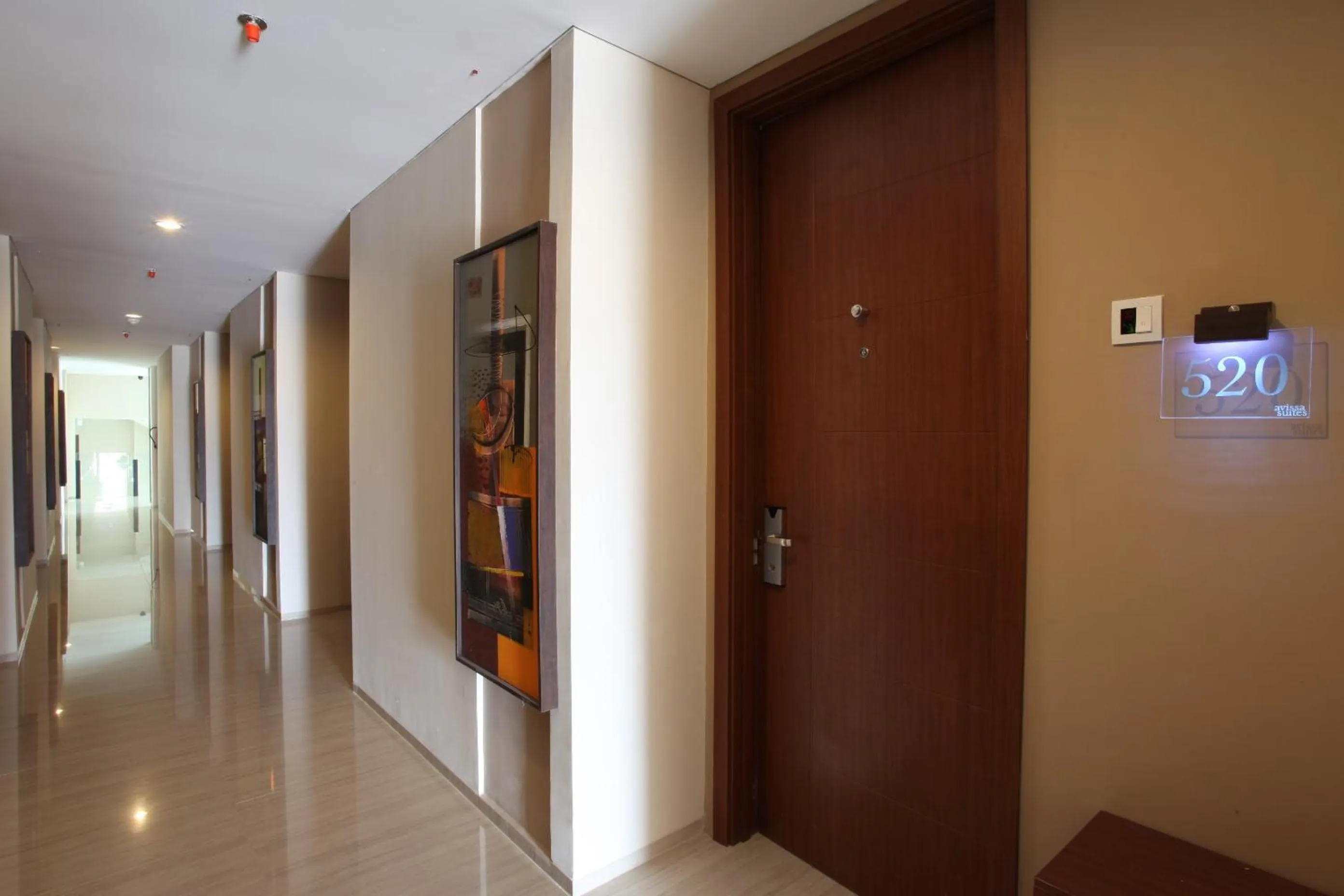 Decorative detail in Avissa Suites