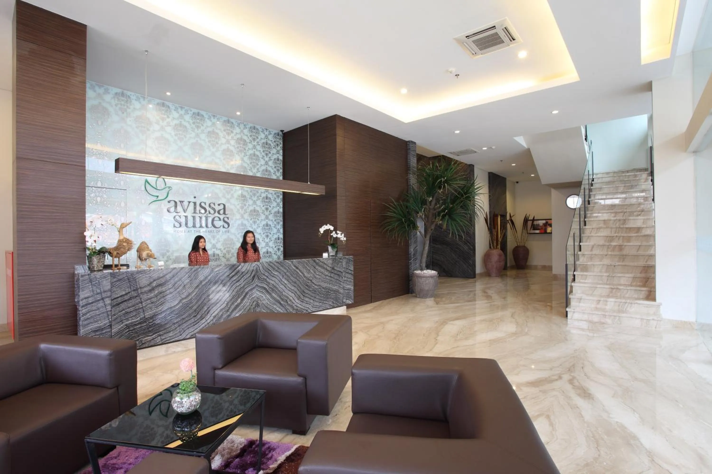 Lobby or reception in Avissa Suites