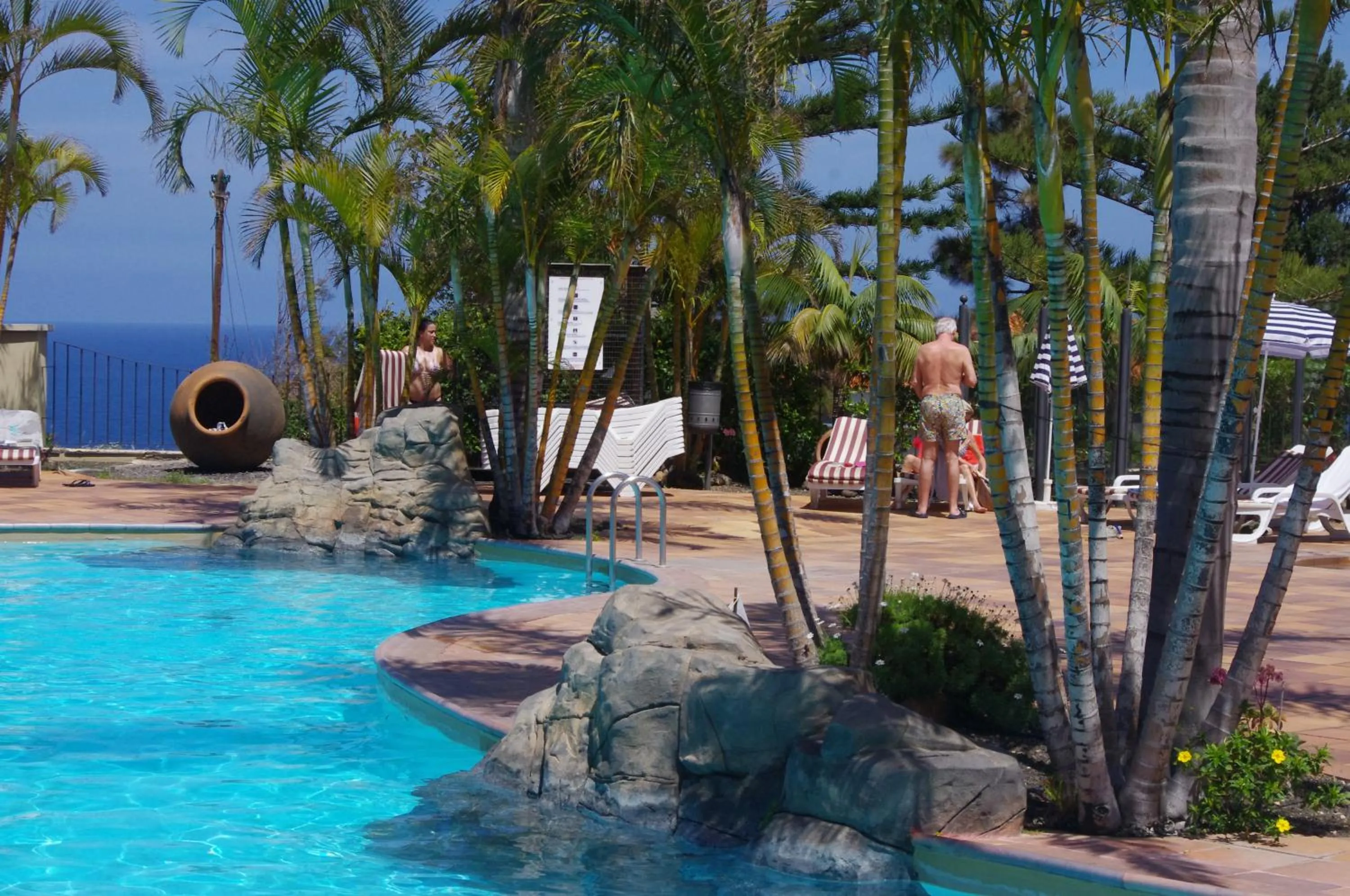 Swimming pool in Apartamentos Playa de Los Roques