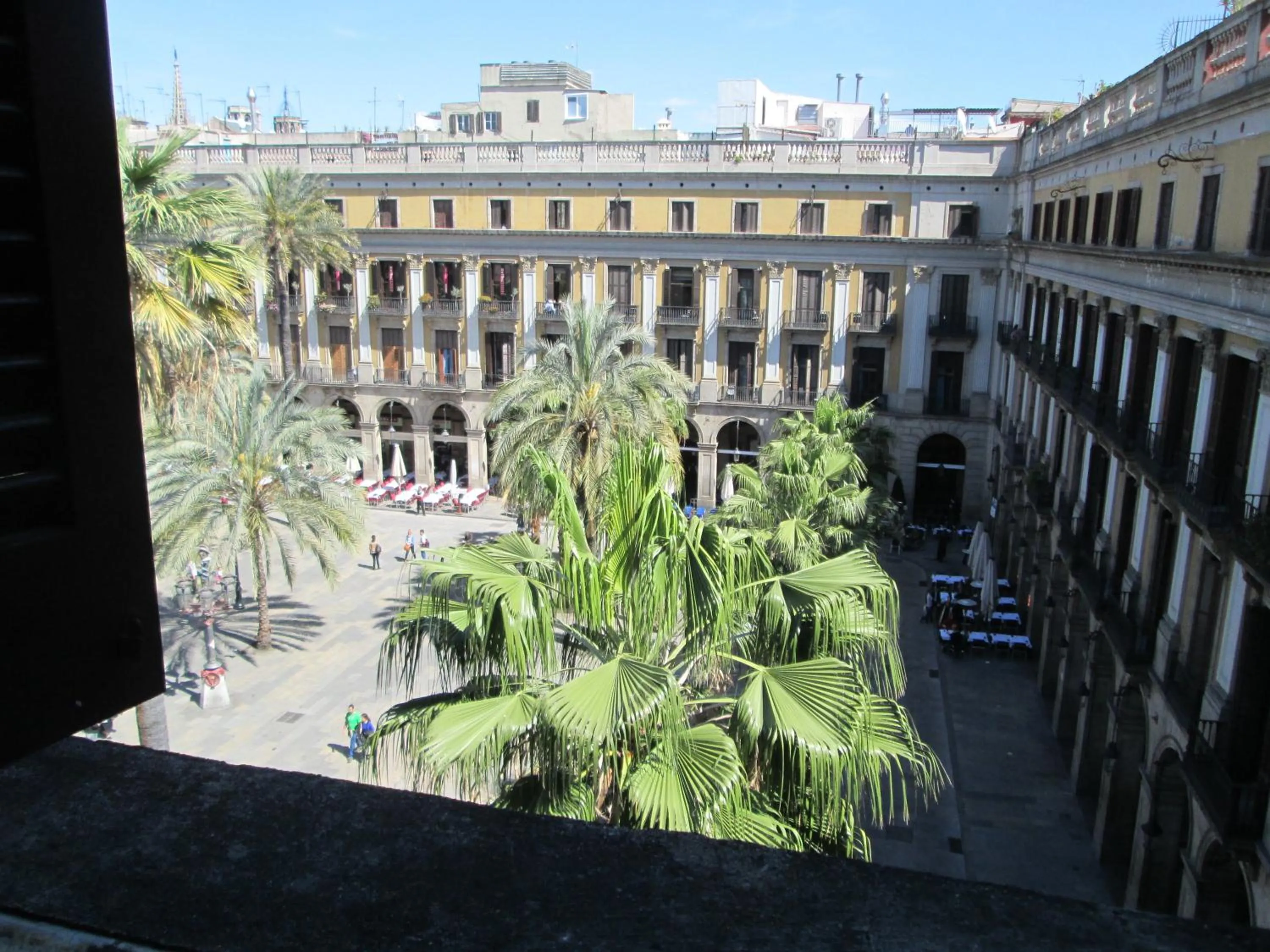 Bird's eye view in Kabul Party Hostel Barcelona