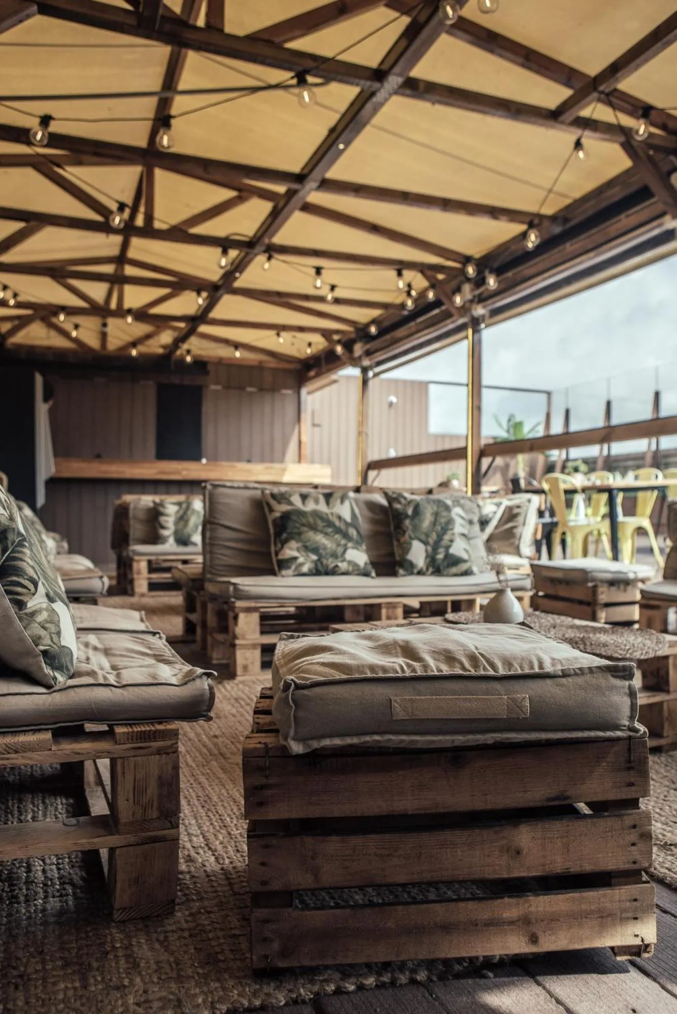 Balcony/Terrace in Kabul Party Hostel Barcelona