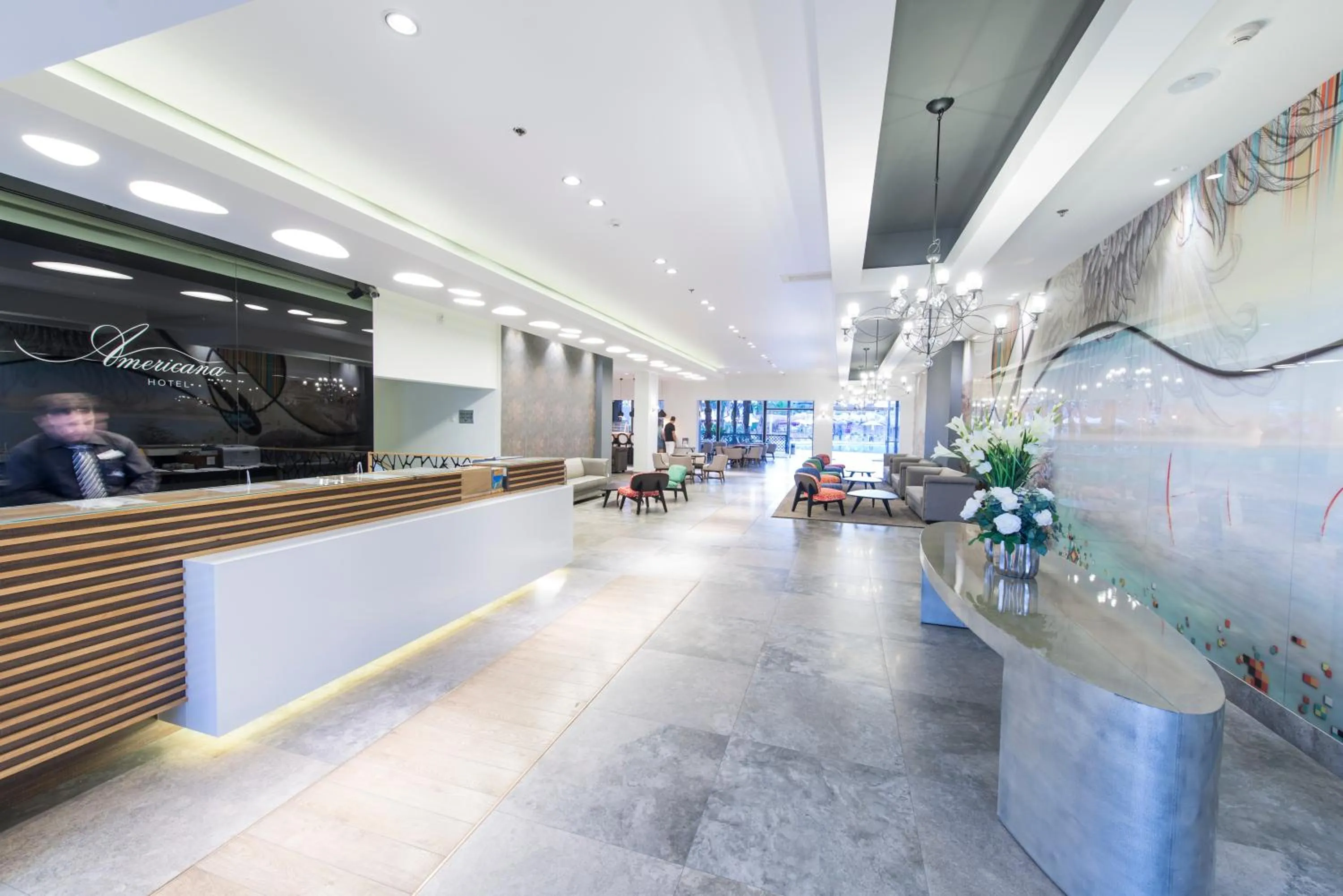 Lobby or reception in Americana Eilat Hotel