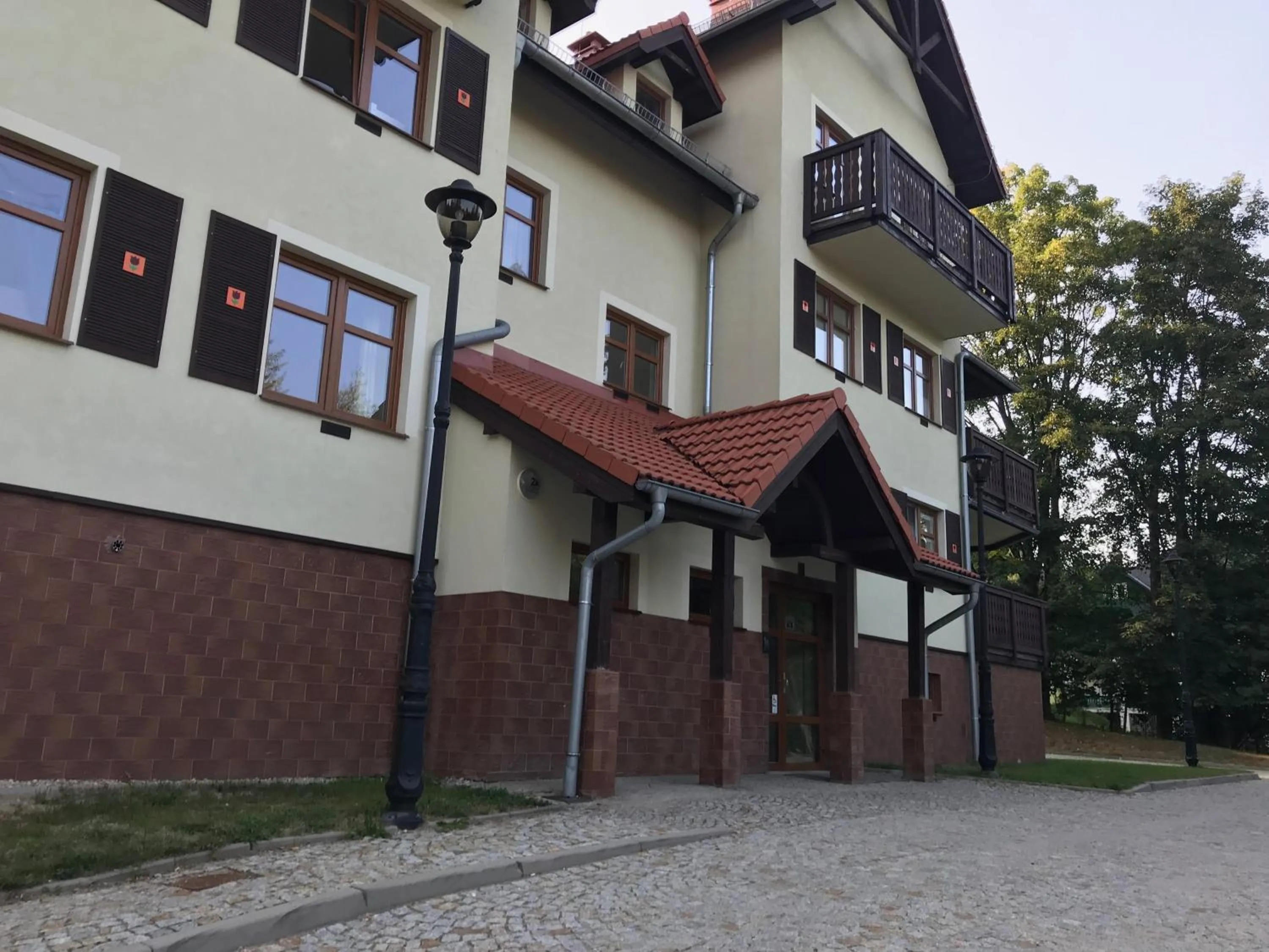 Facade/entrance in Szklarska Poręba dwupoziomowy, duży apartament z garażem i sauną