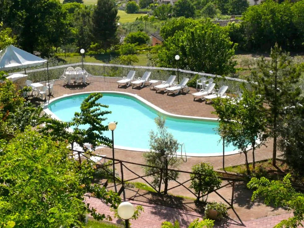 Swimming pool in SetterHouseAgriHotel