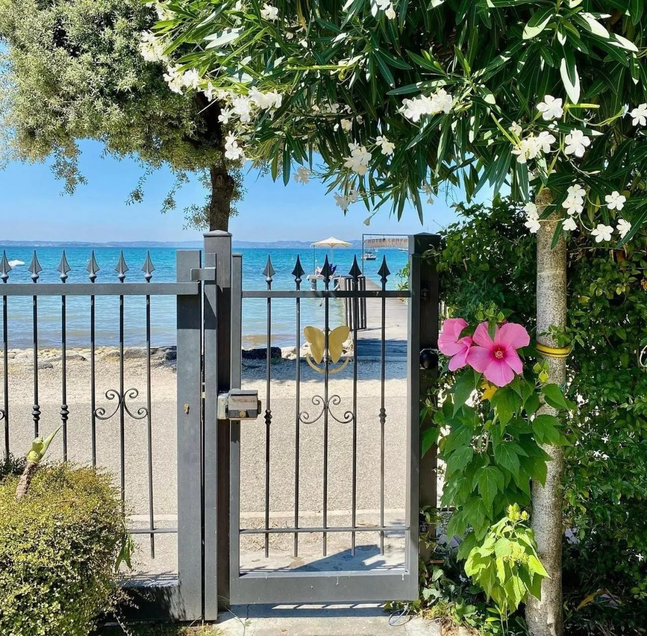 Lake view in Hotel Campagnola