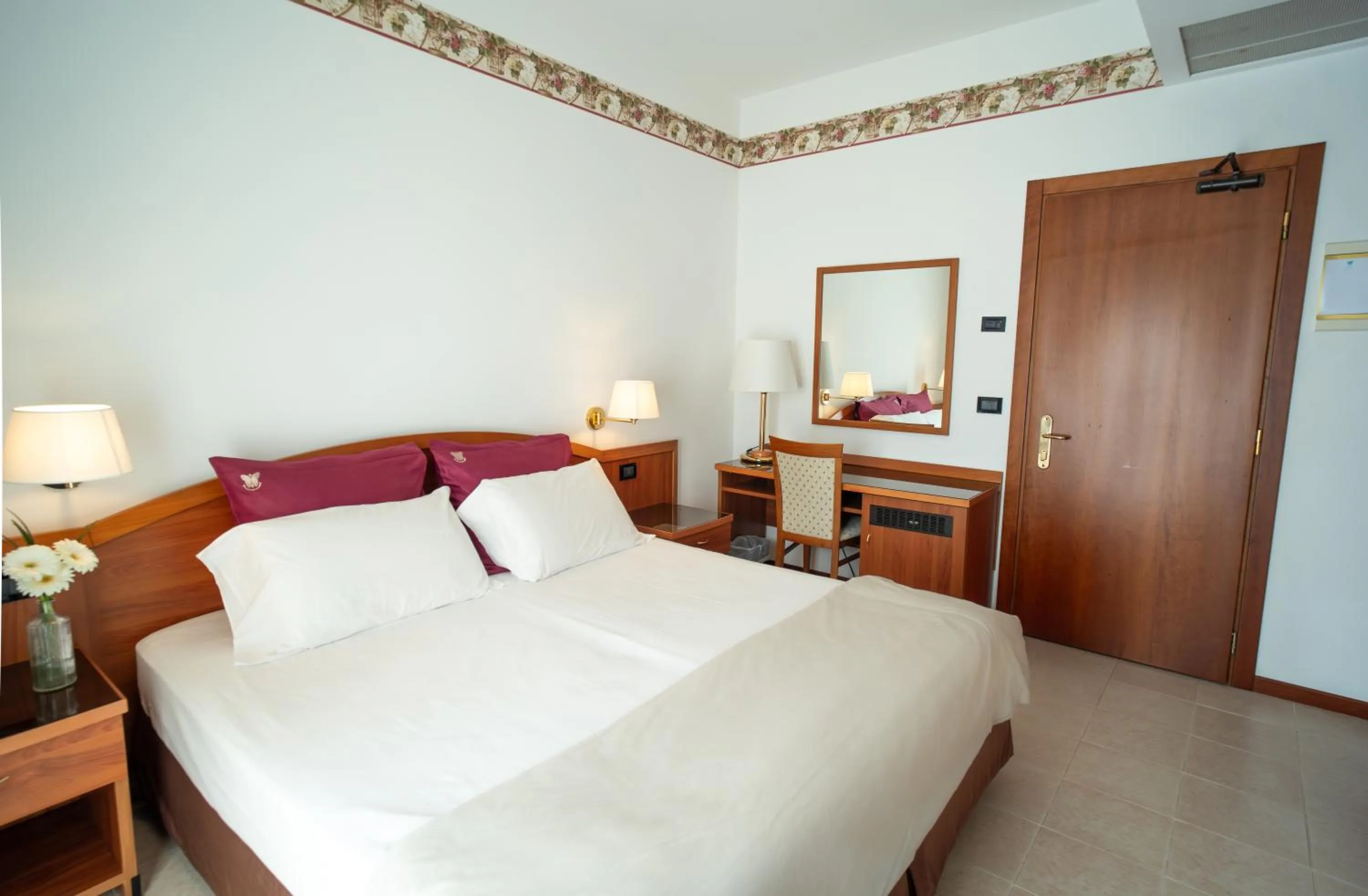 Bed in Hotel Campagnola