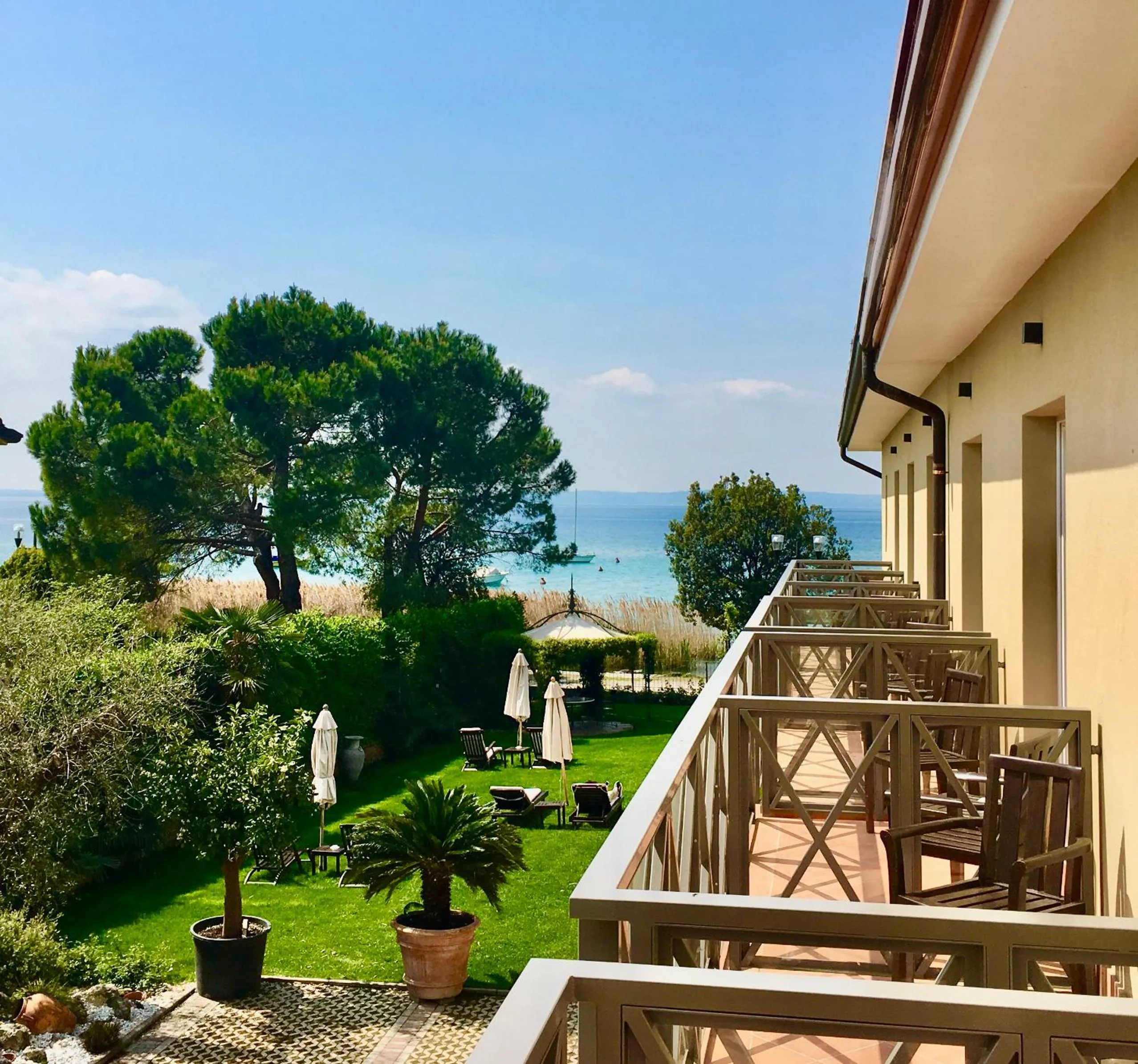 Garden in Hotel Campagnola