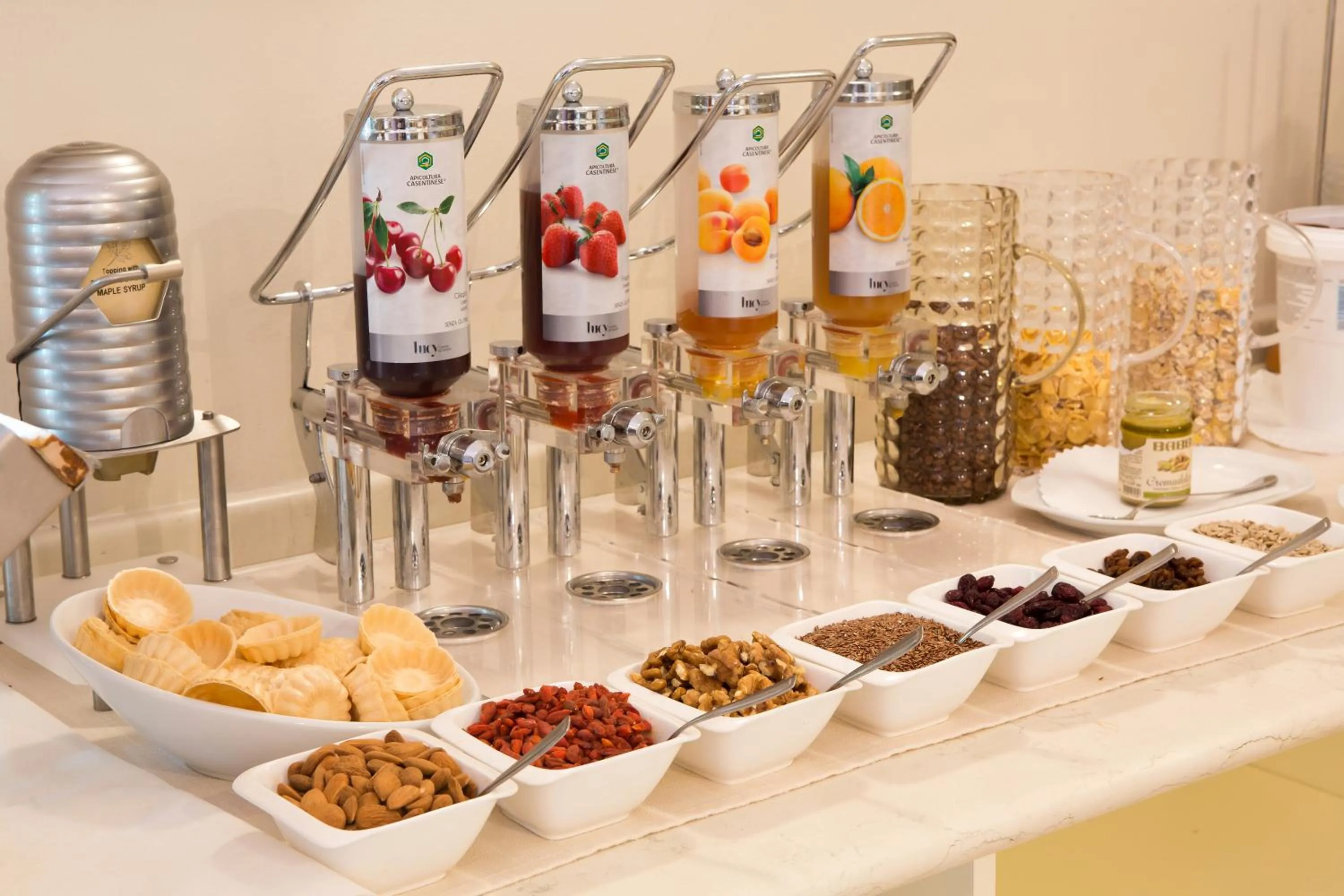 Food and drinks in Hotel Campagnola