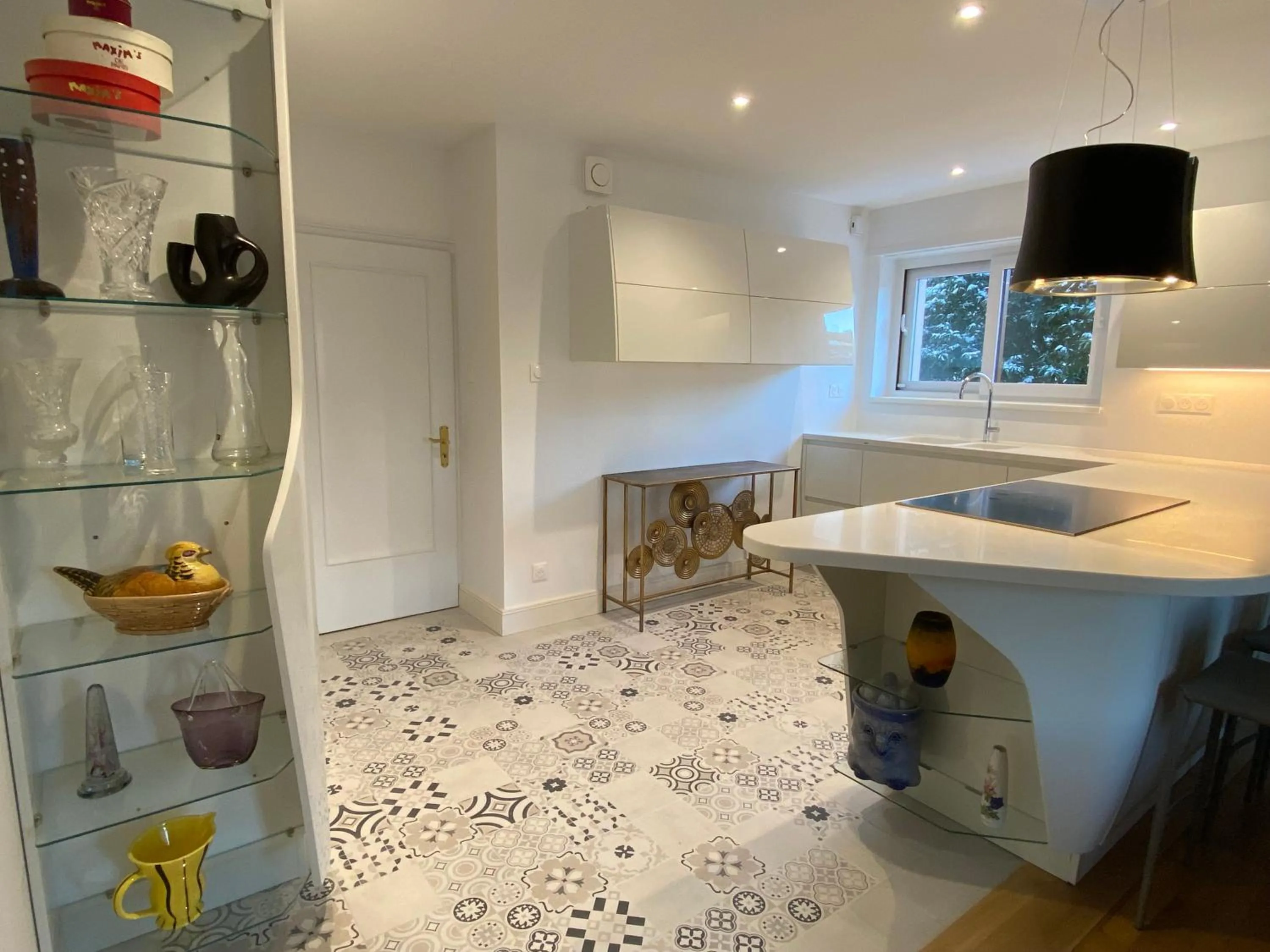 stove in Villa Thalassa domaineleshesperides