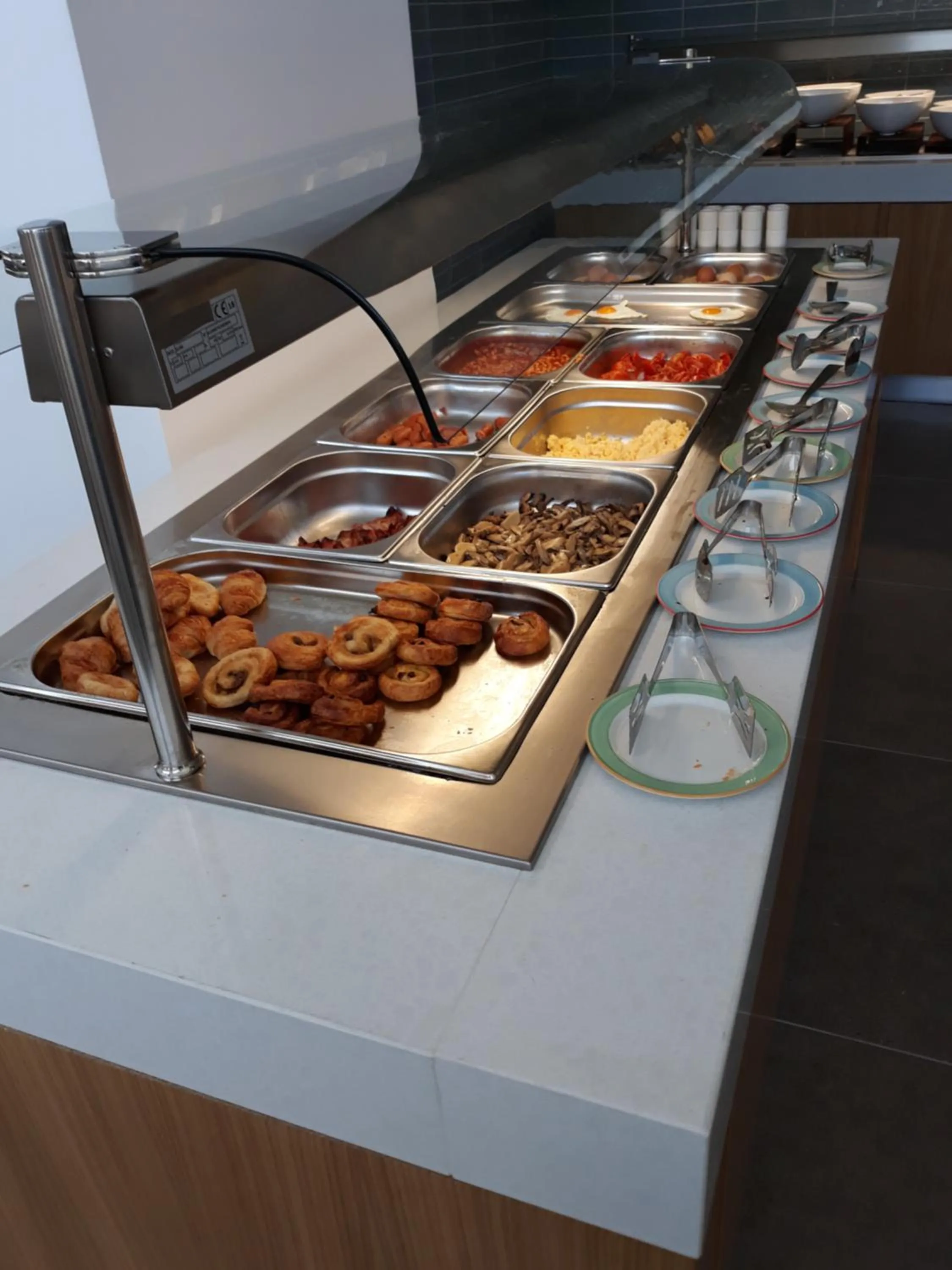 Buffet breakfast in Protaras Plaza Hotel