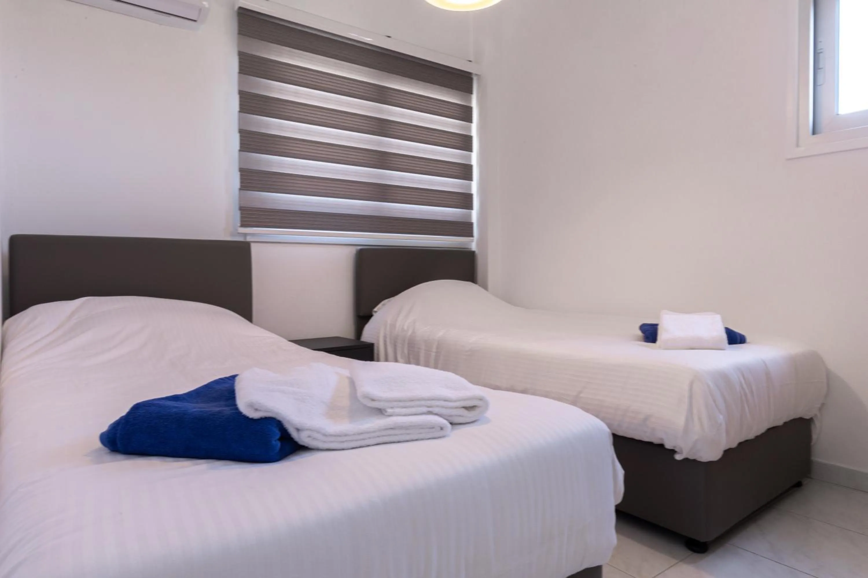 Bed in Protaras Plaza Hotel