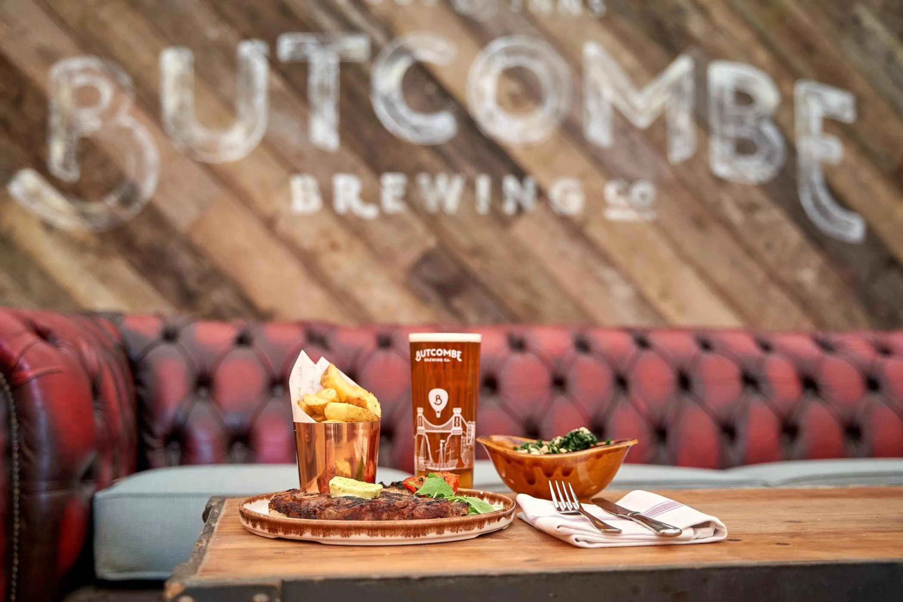 Food close-up in The Horse And Groom Inn