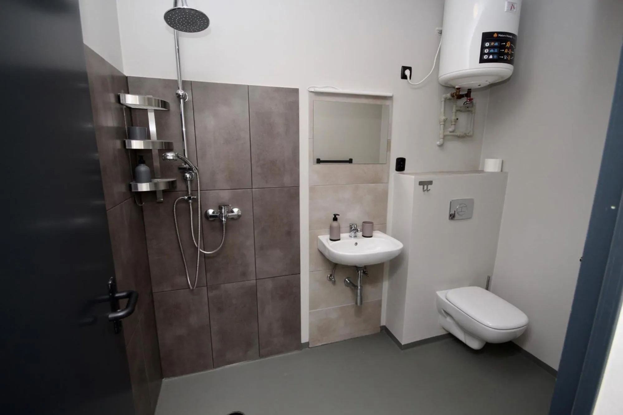 Bathroom in Flight Park Javorovy