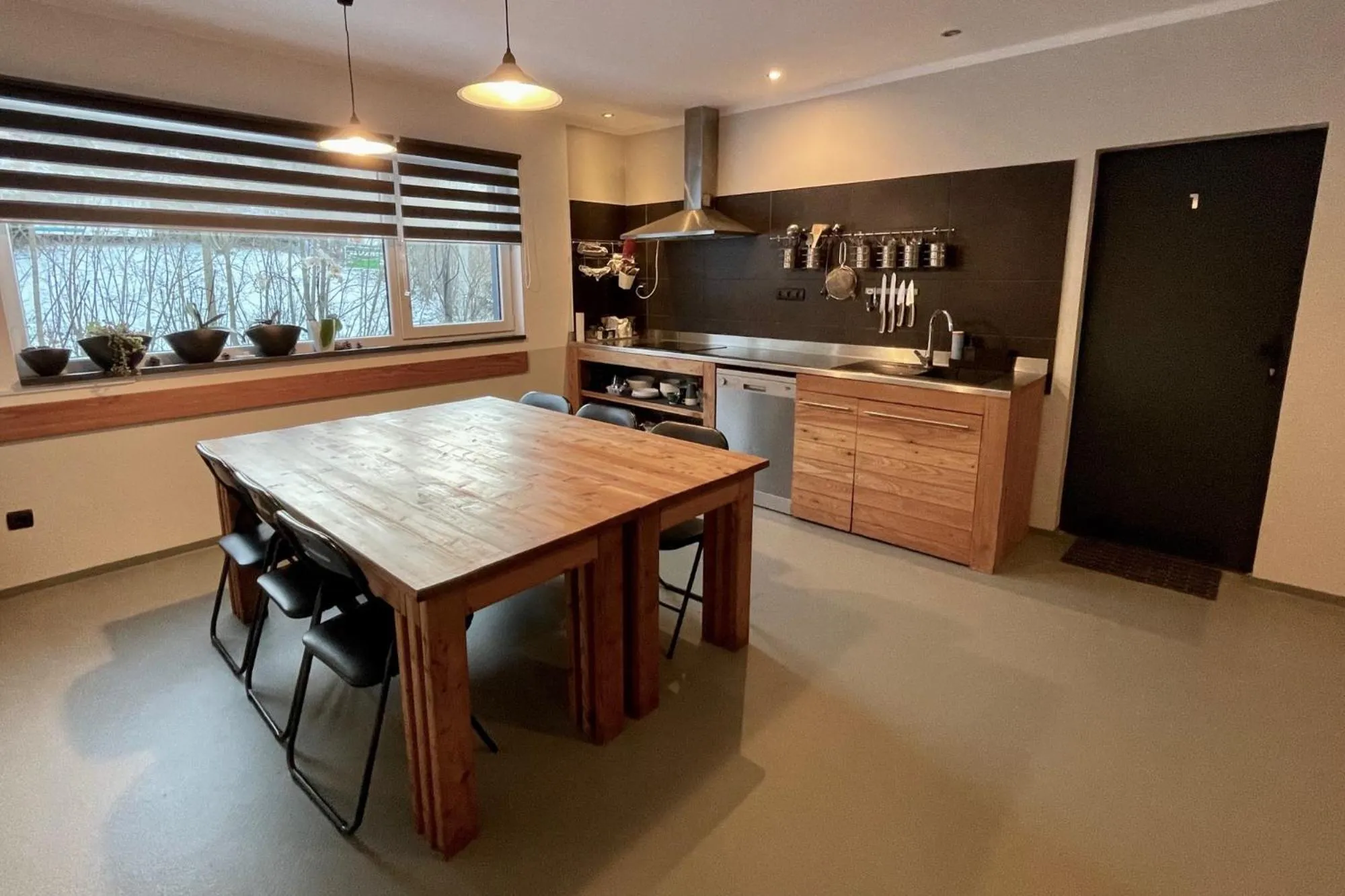 Dining area in Flight Park Javorovy