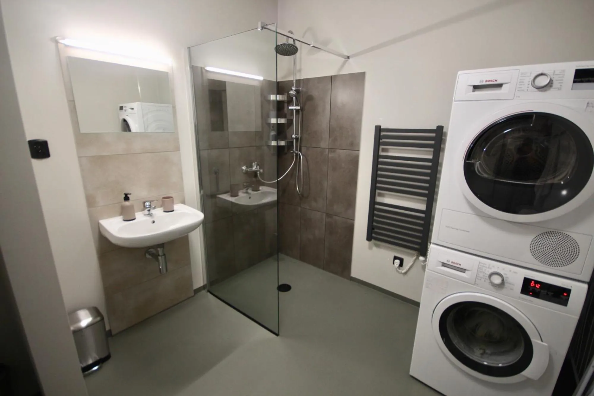 Bathroom in Flight Park Javorovy