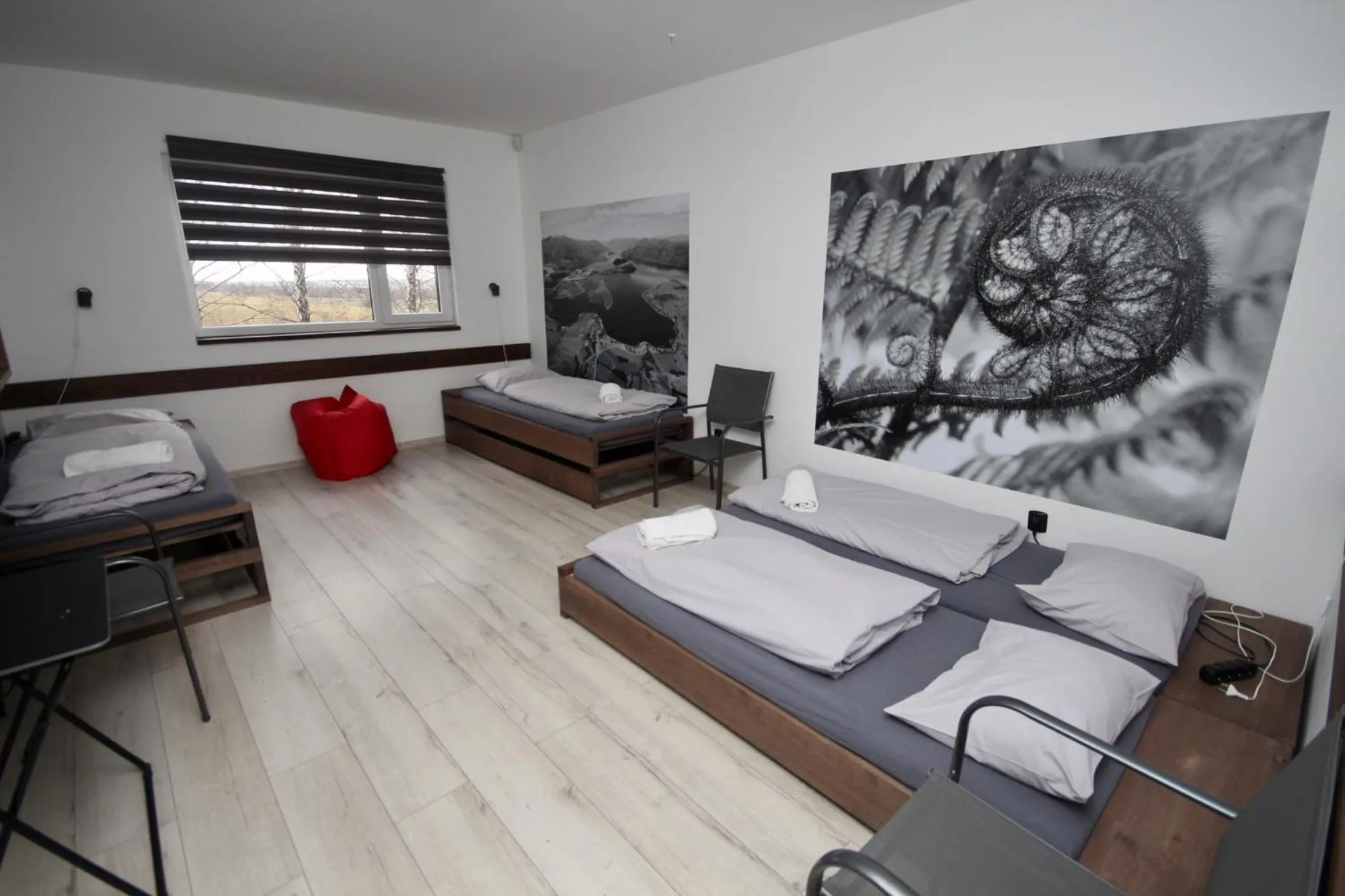 Photo of the whole room, Bed in Flight Park Javorovy