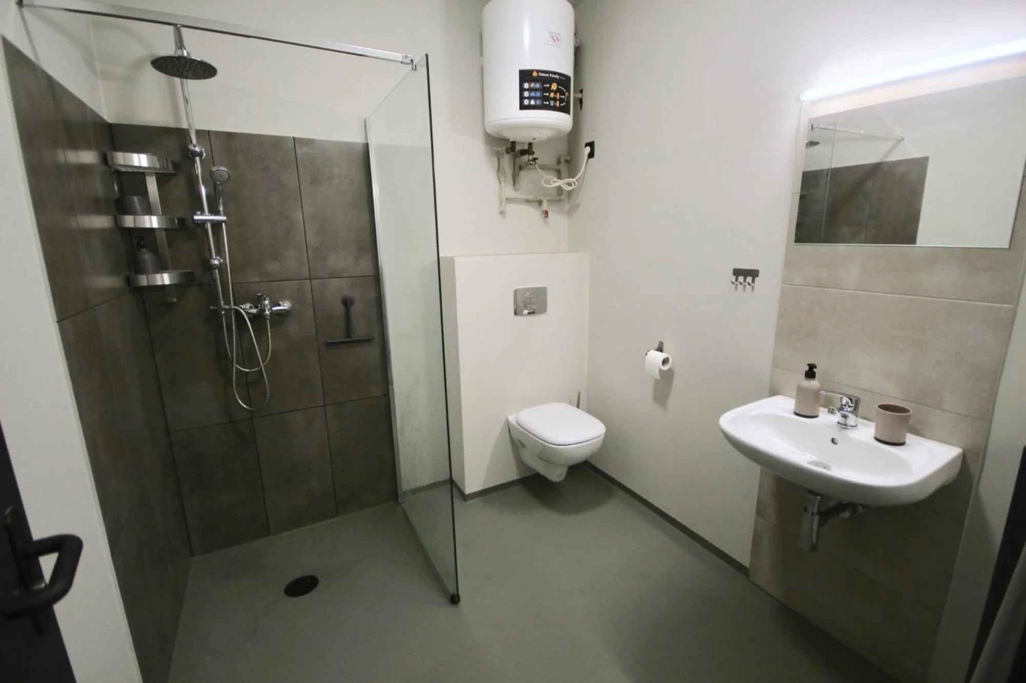 Bathroom in Flight Park Javorovy